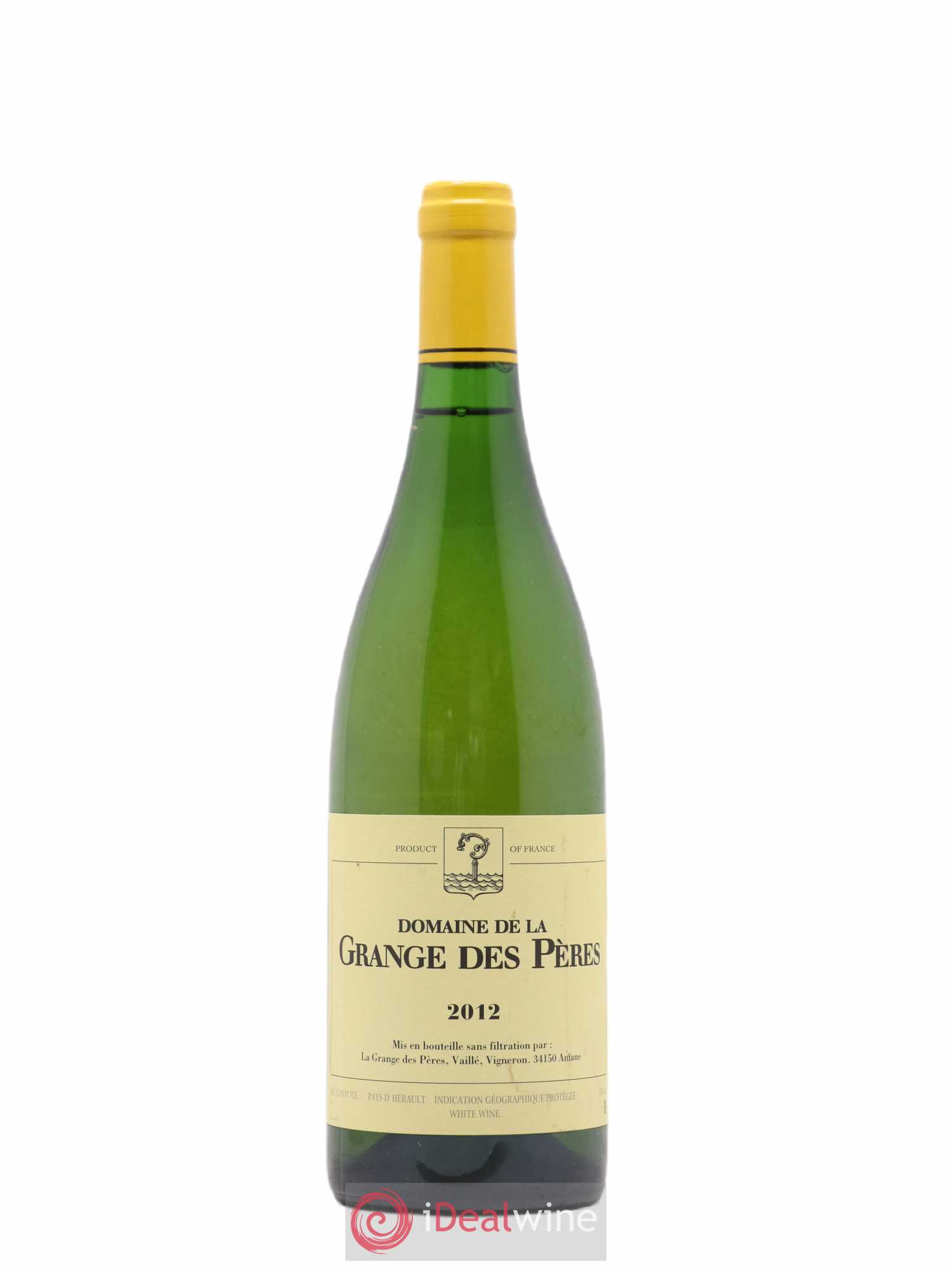 Pays d'Hérault Grange des Pères Laurent Vaillé 2012 - Lot de 1 bouteille - 0