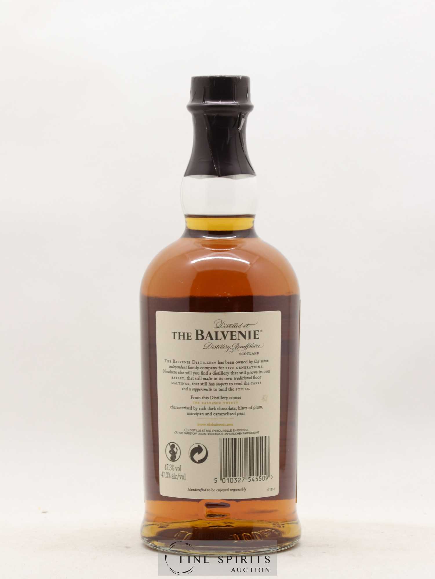 Balvenie (The) 30 years Of. - Lot de 1 bouteille - 2