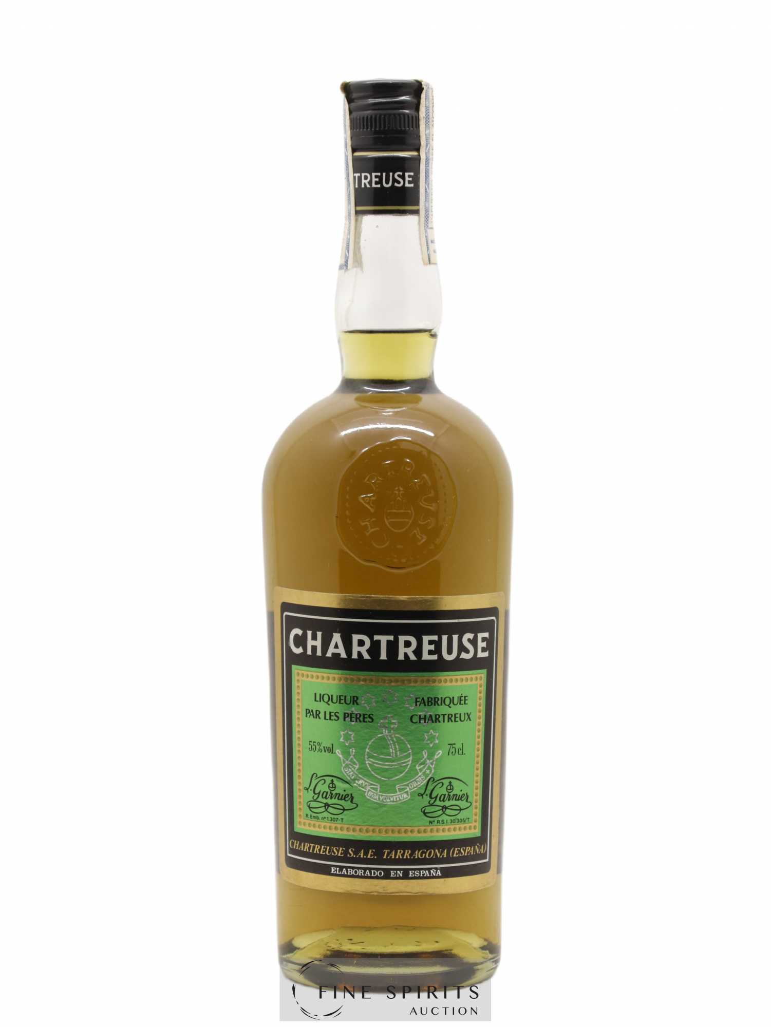 Chartreuse Of. Tarragone Verte (1982-1989) - Lot de 1 bouteille - 0