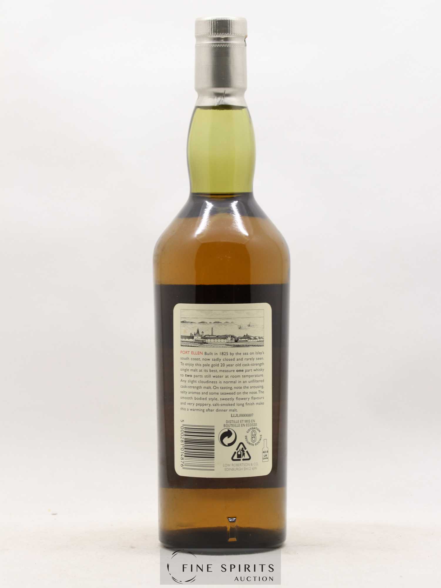Port Ellen 20 years 1978 Of. Rare Malts Selection Natural Cask Strengh - bottled 1998 Limited Edition - Posten von 1 Flasche - 1