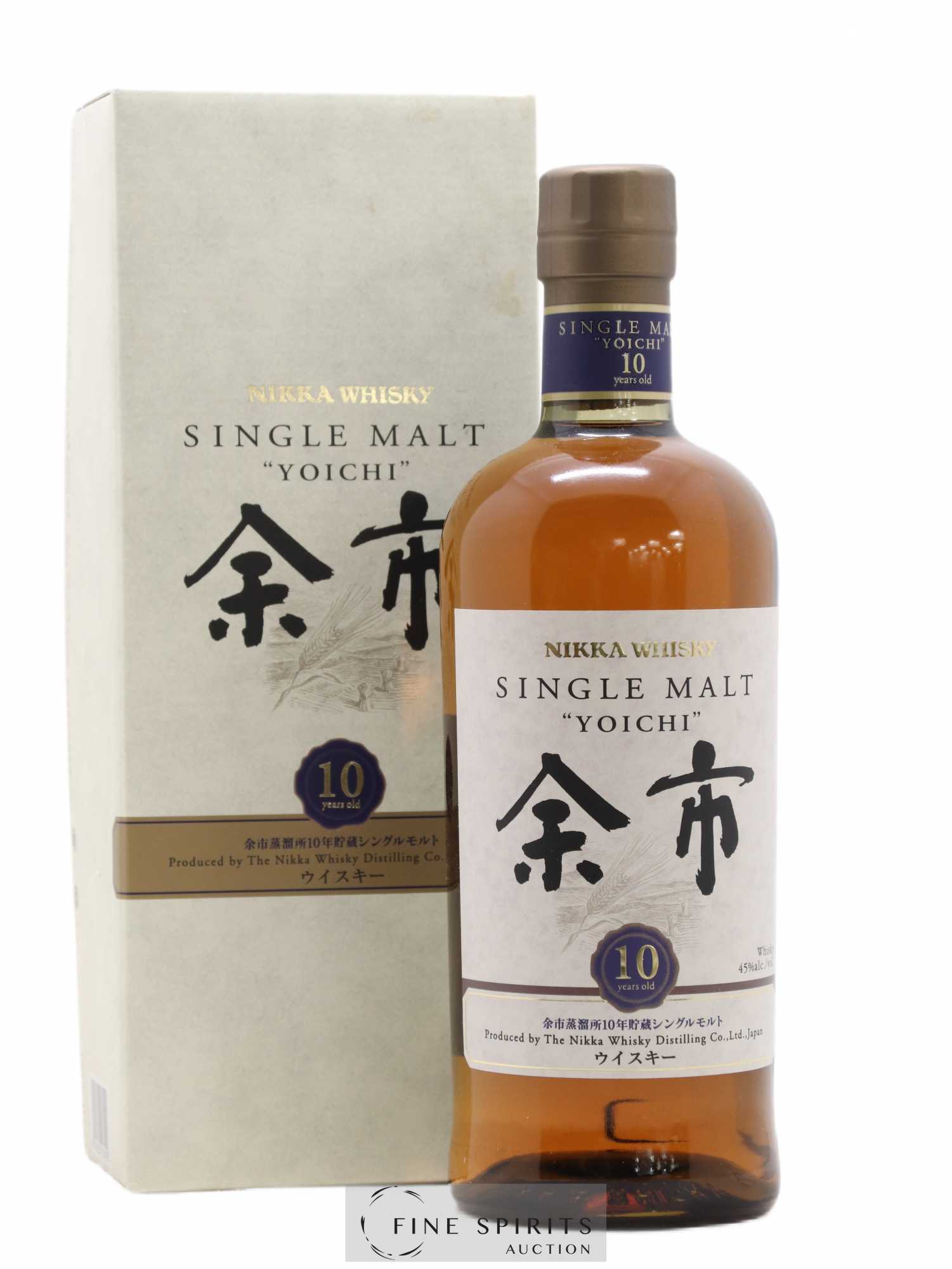 Yoichi 10 years Of. Nikka Whisky - Lot de 1 bouteille - 0
