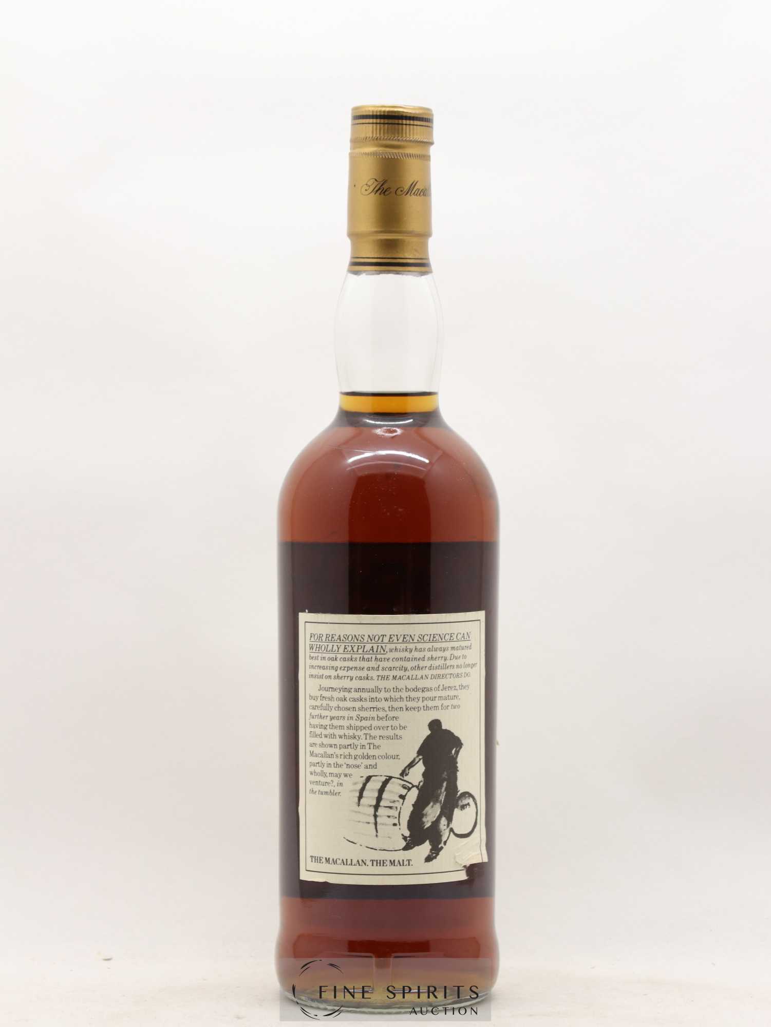 Macallan (The) 18 years 1967 Of. Sherry Wood Matured - bottled 1986 Corade Import - Lot de 1 bouteille - 1