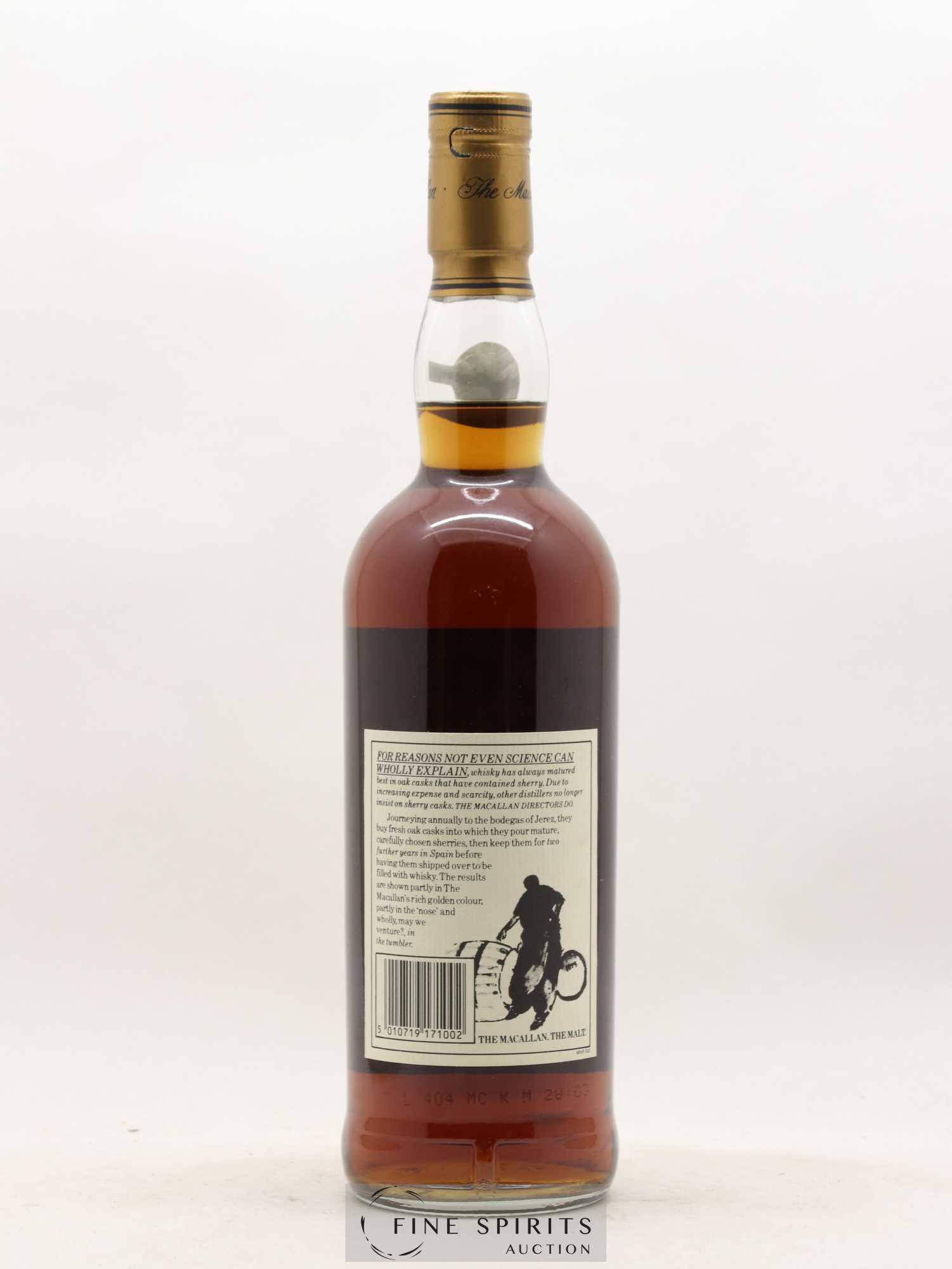 Macallan (The) 18 years 1975 Of. Sherry Wood Matured - bottled 1994 - Lot de 1 bouteille - 1