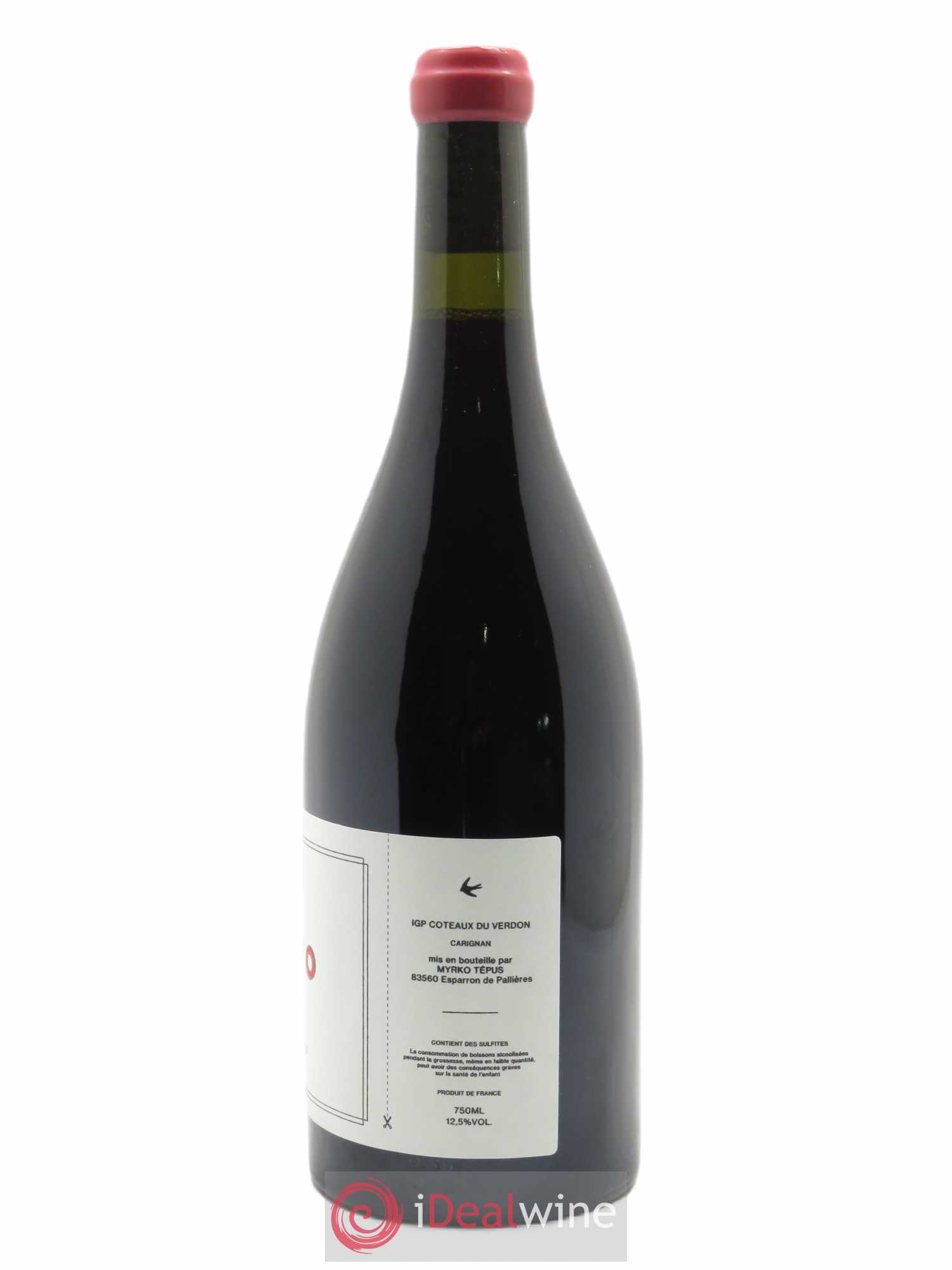 Côteaux du Verdon Nitchivo Myrko Tepus 2018 - Lot de 1 bouteille - 1