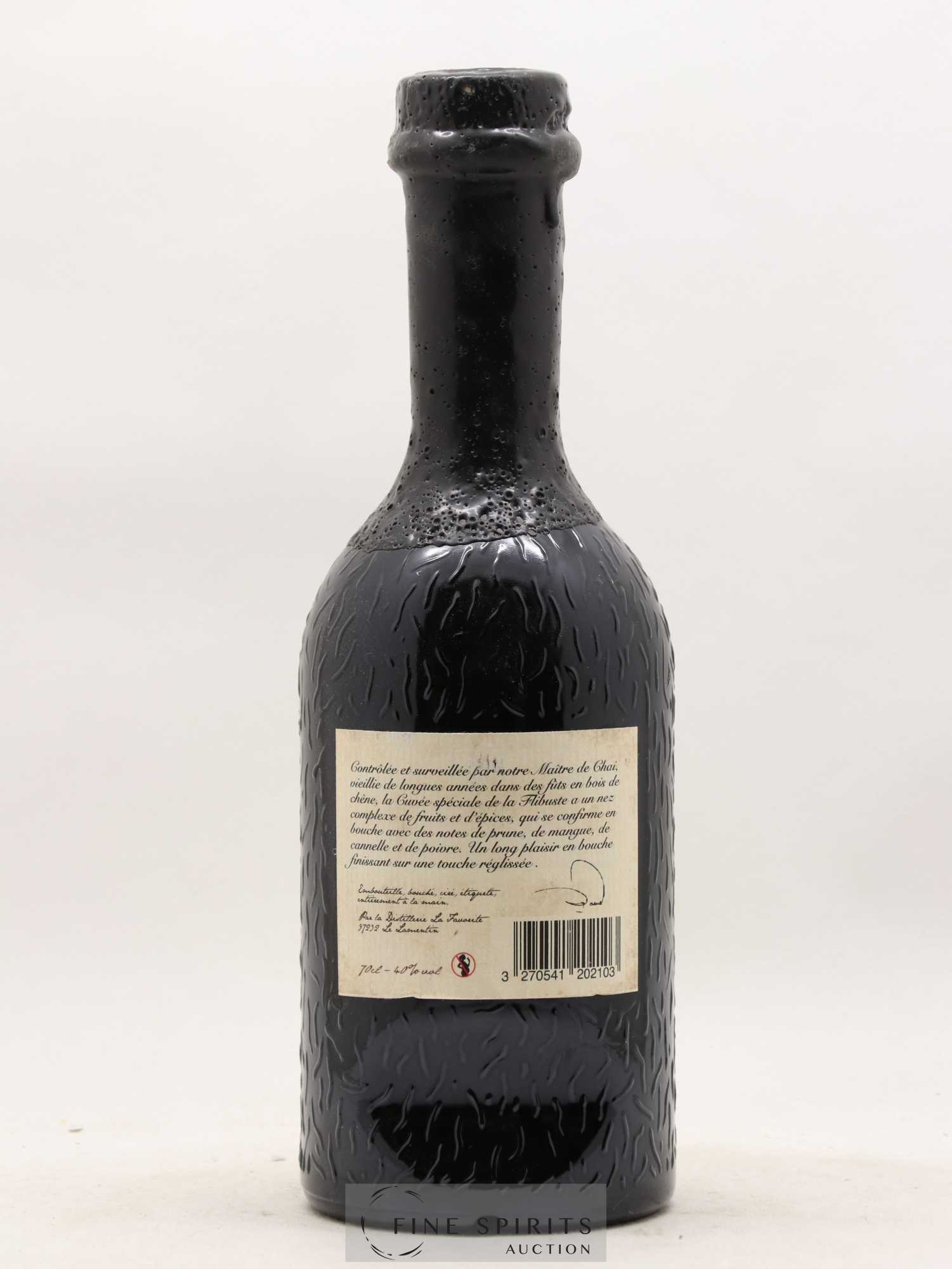 La Favorite 1987 Of. La Flibuste Cuvée Spéciale - Lot de 1 bouteille - 3