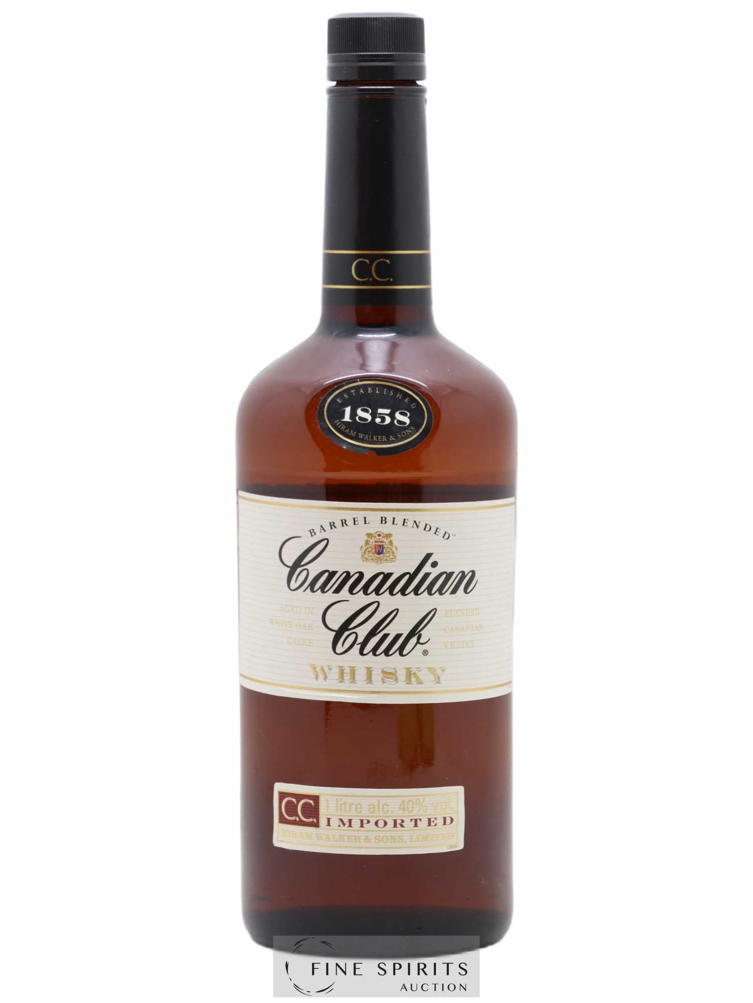 Canadian Club Of. Barrel Blended C.C. Imported - Lot de 1 bouteille - 0
