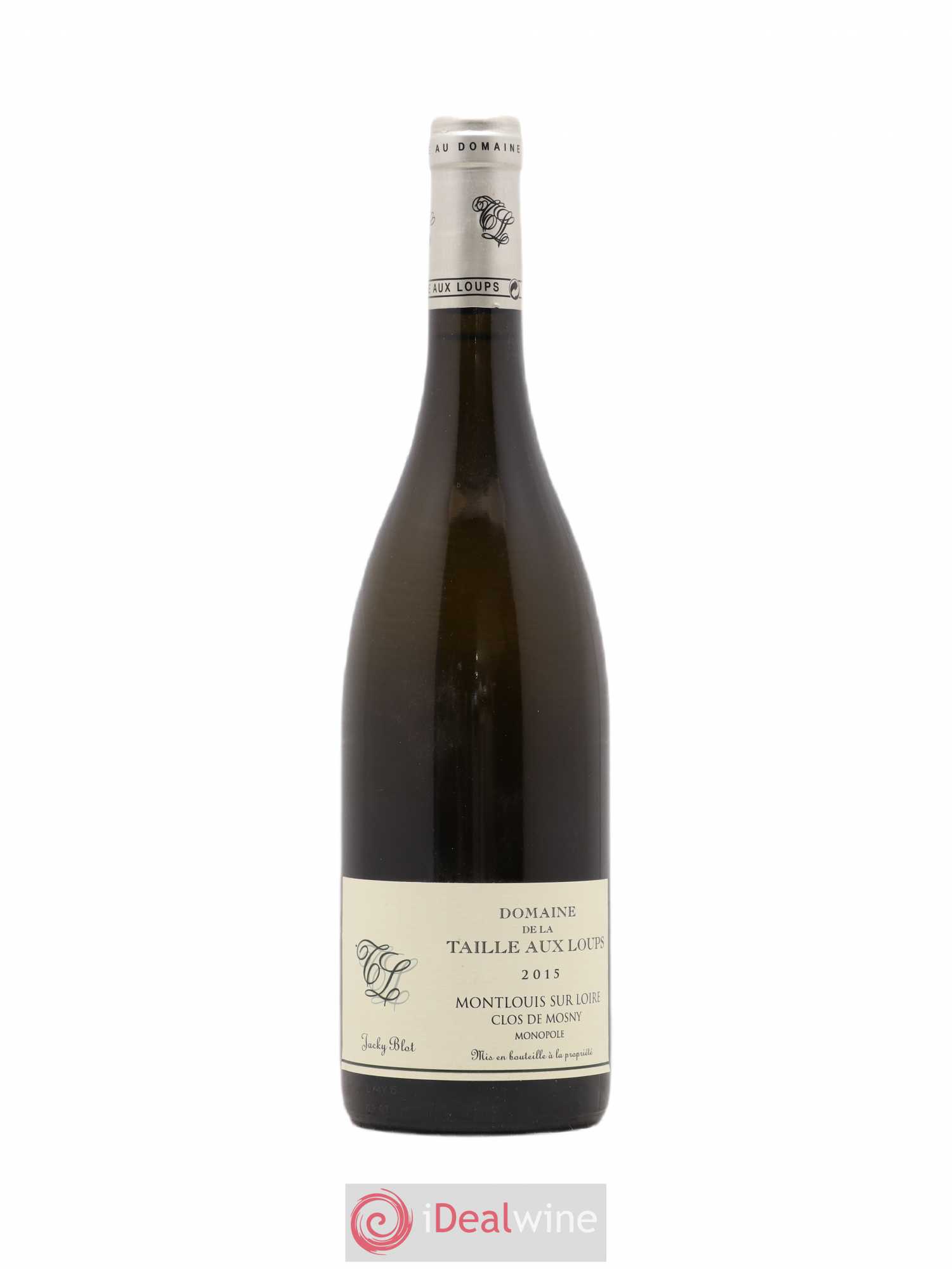 Montlouis-sur-Loire Clos de Mosny La Taille aux Loups - Jacky Blot 2015 - Lot de 1 bouteille - 0