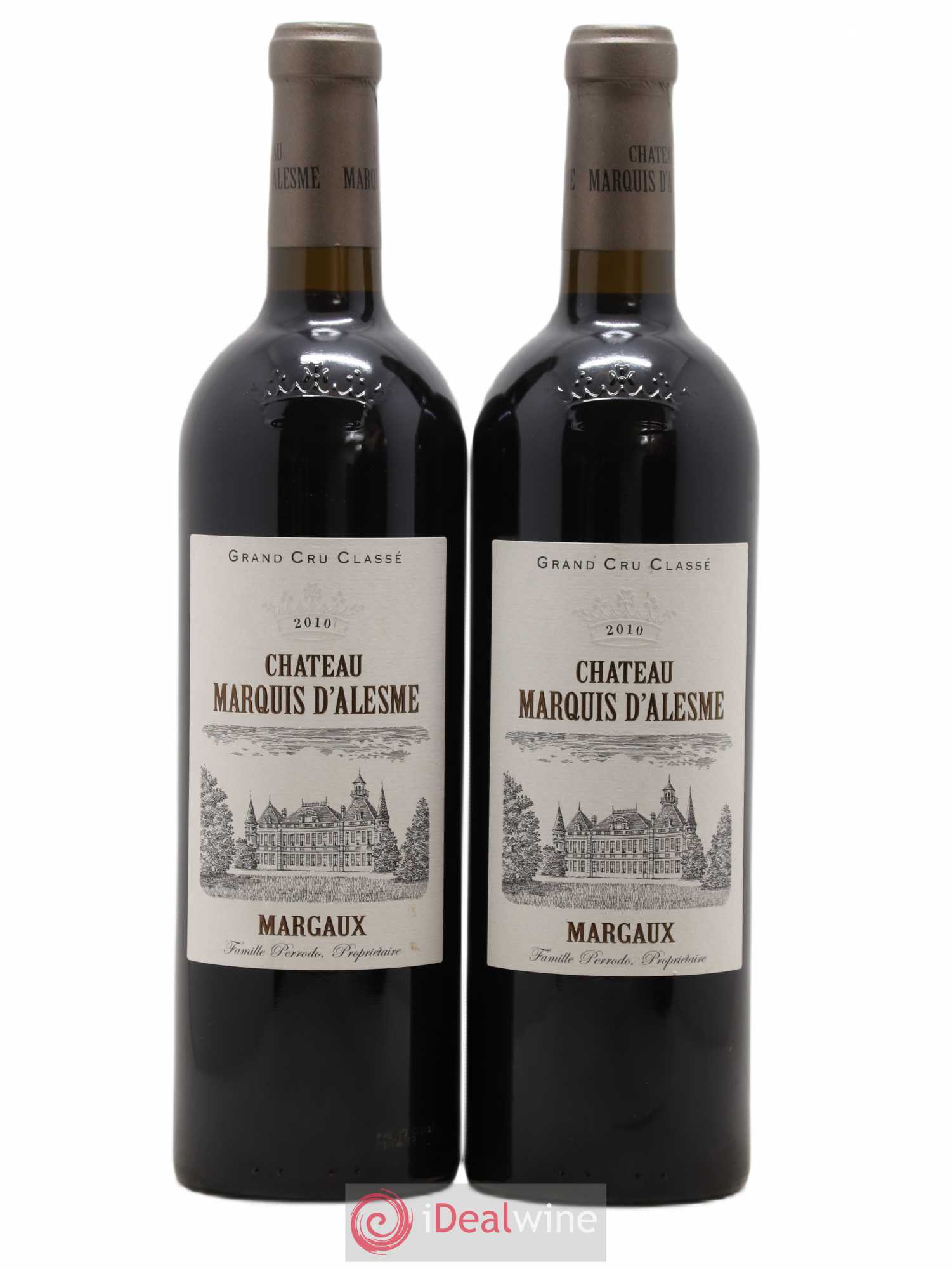 Château Marquis d'Alesme 2010 - Lot de 2 bouteilles - 0