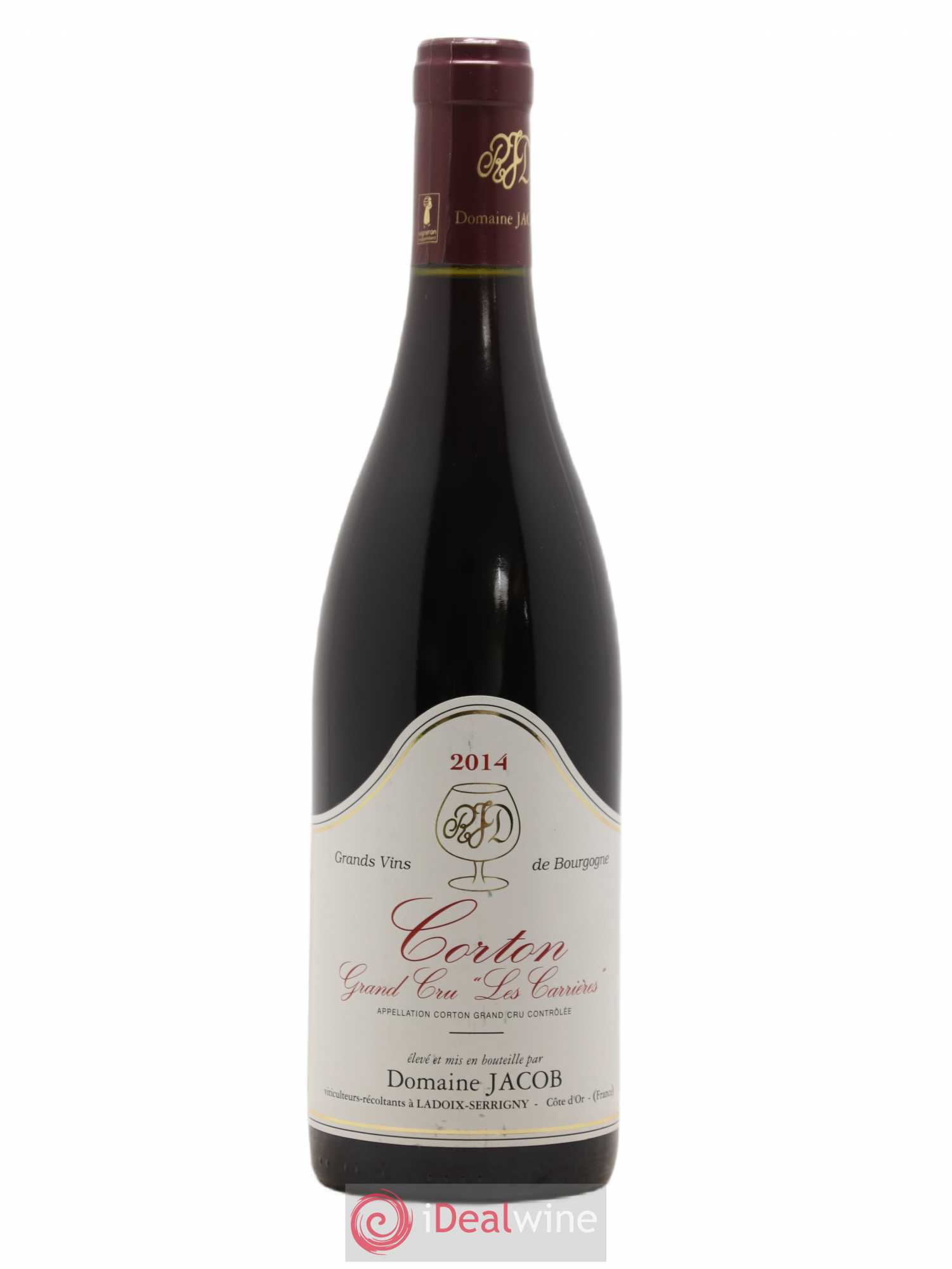 Corton Grand Cru Les Carrieres Domaine Jacob 2014 - Posten von 1 Flasche - 0