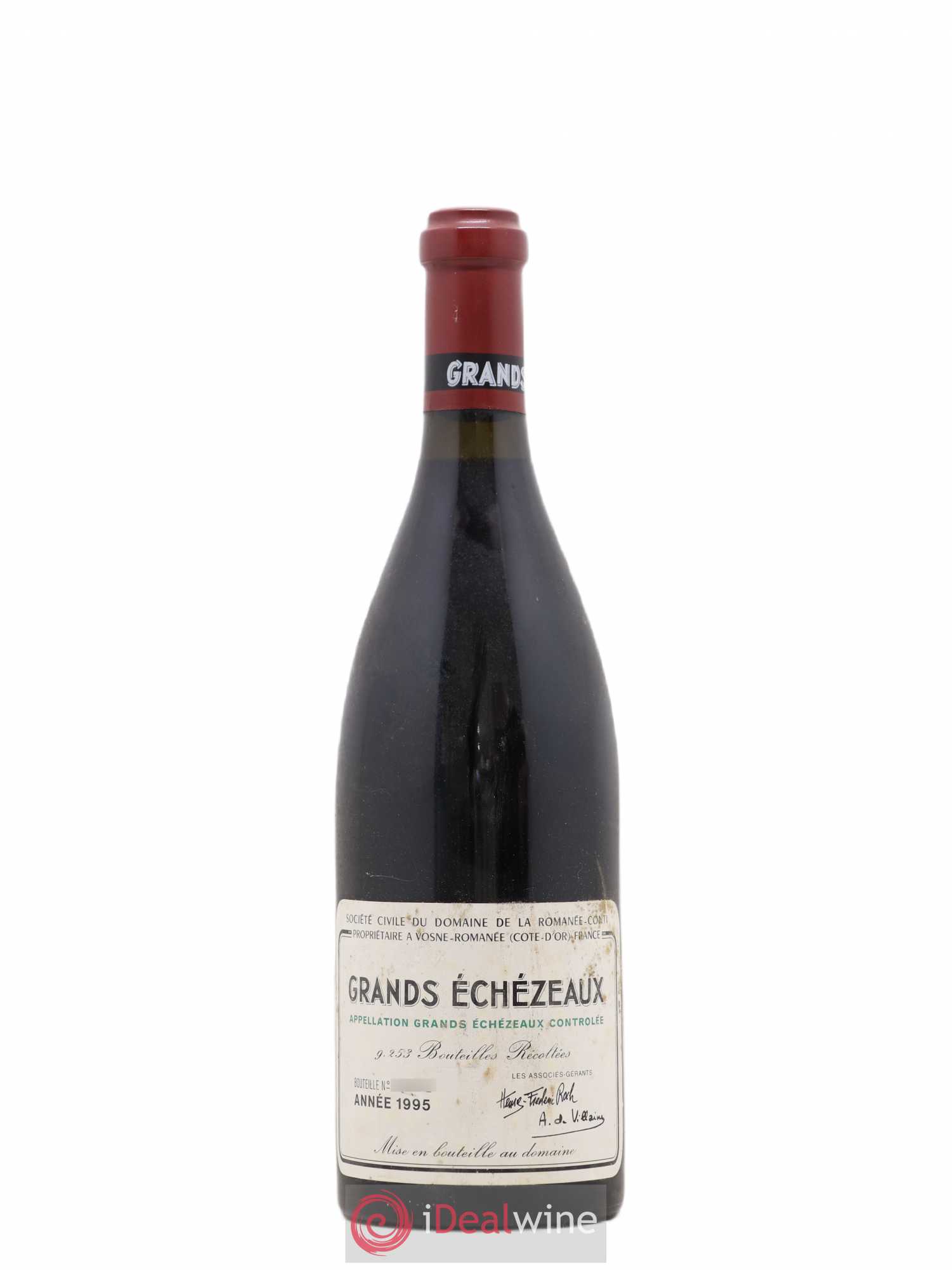 Grands-Echezeaux Grand Cru Domaine de la Romanée-Conti 1995 - Lot de 1 bouteille - 0