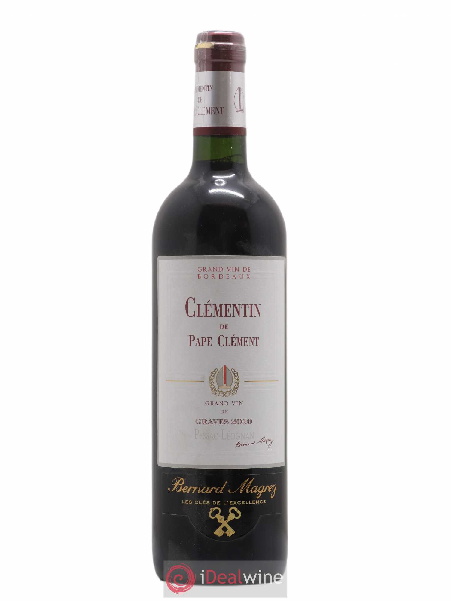 Le Clémentin de Pape Clément Second Vin 2010 - Lot de 1 bouteille - 0