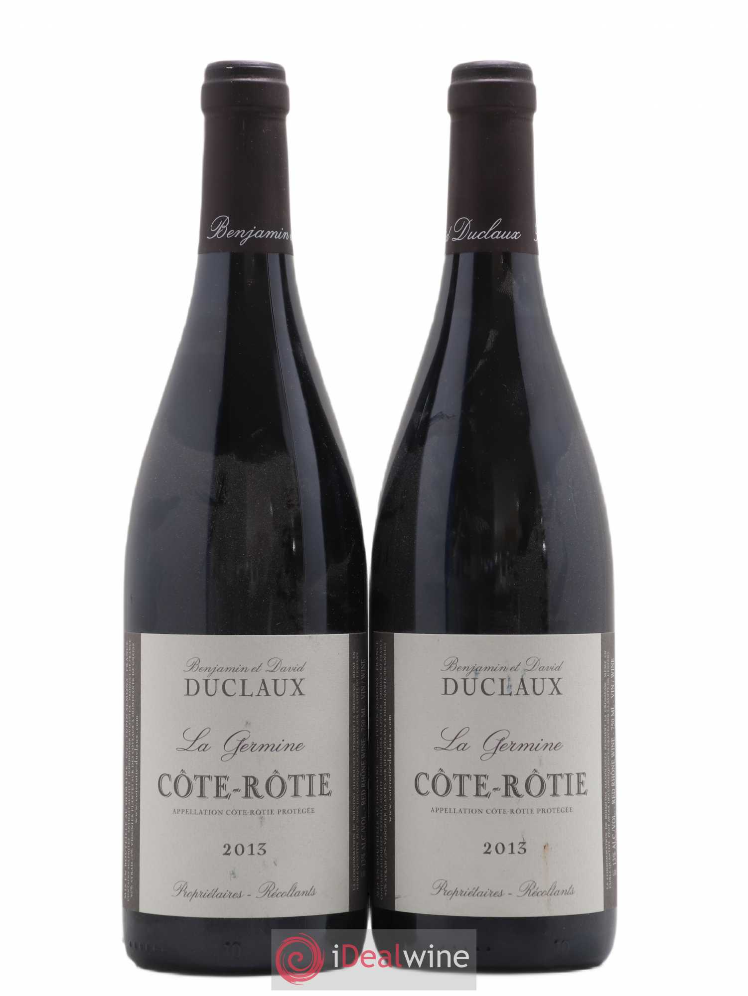 Côte-Rôtie La Germine Domaine Duclaux 2013 - Lot de 2 bouteilles - 0