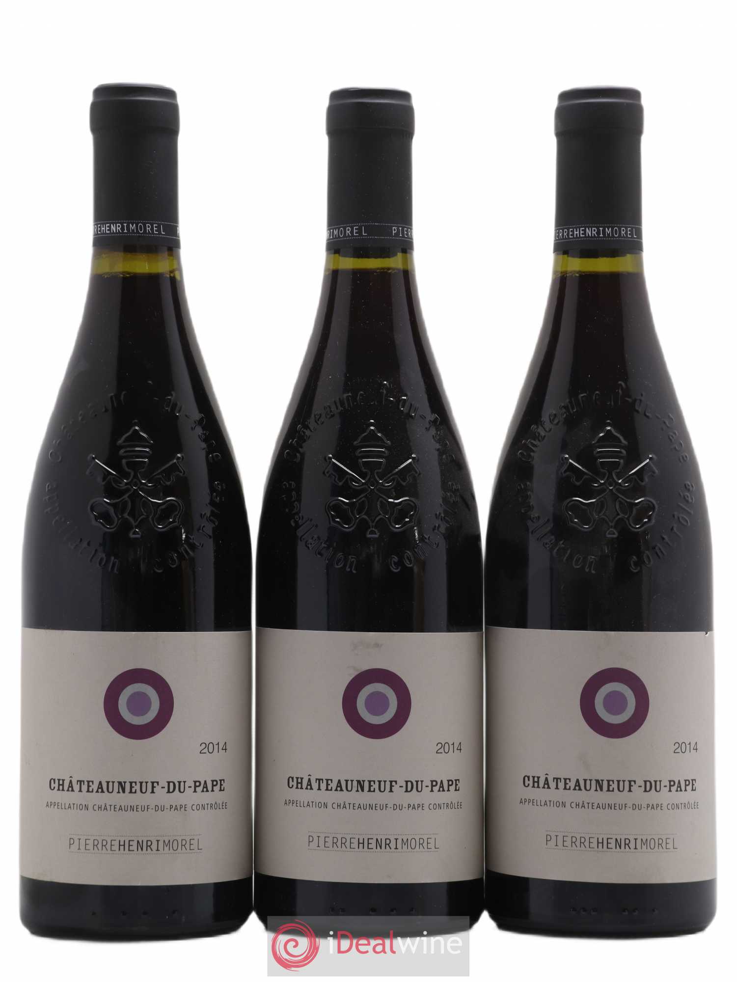 Châteauneuf-du-Pape Pierre Henri Morel 2014 - Lot de 3 bouteilles - 0