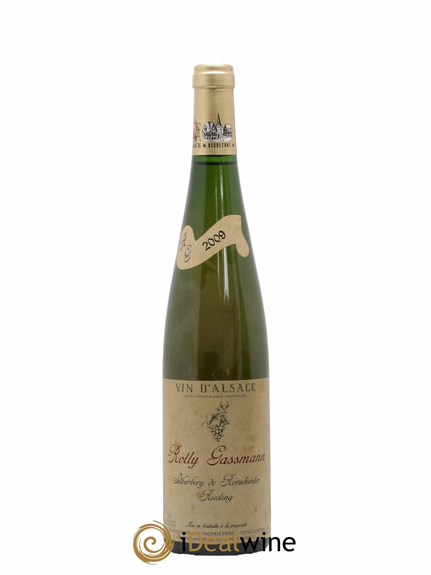Alsace Silberberg De Rorschwihr Riesling Rolly Gassmann 2009 - Lot de 1 bouteille - 0