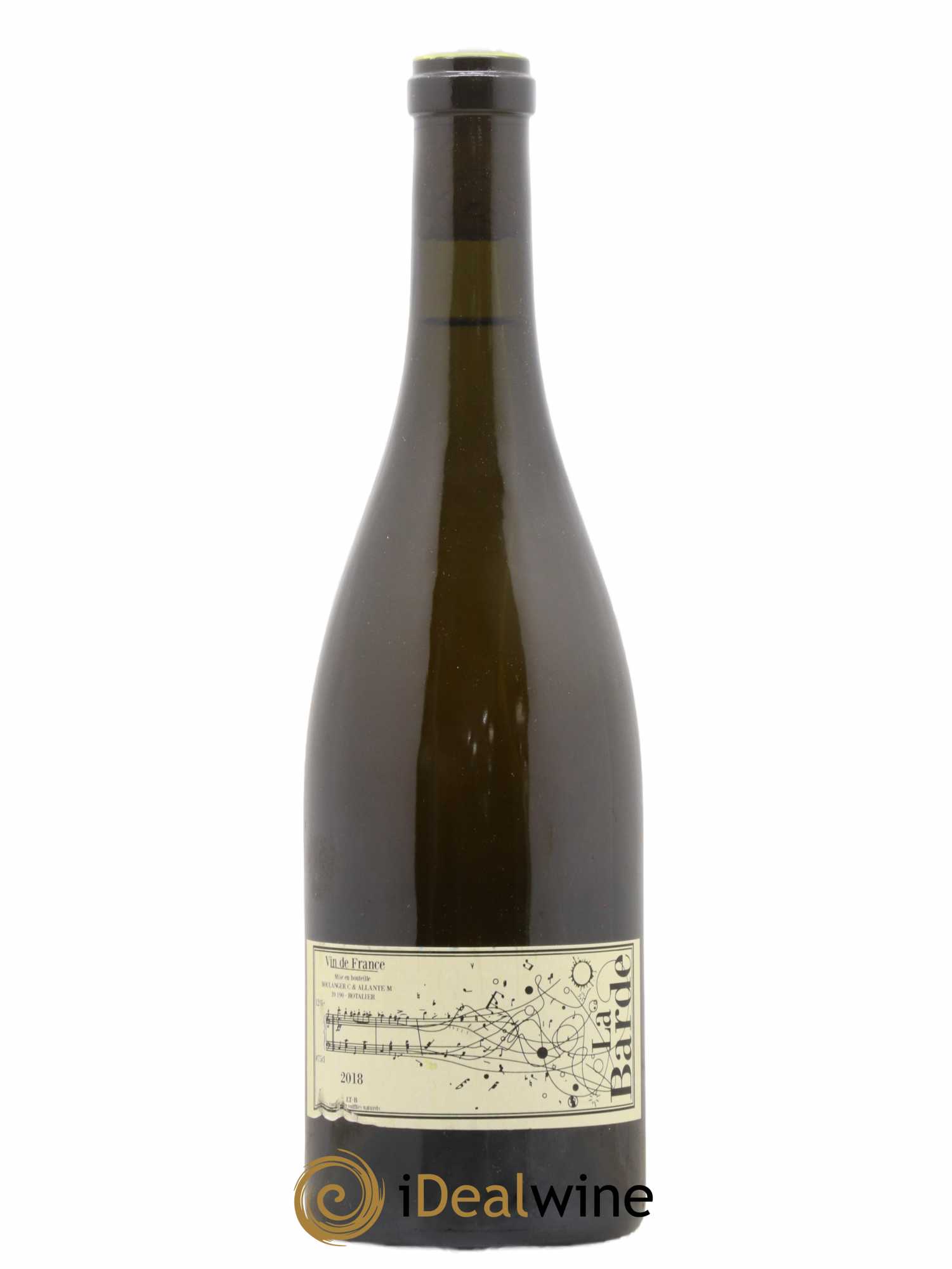 Vin de France La Barde Allante Boulanger 2018 - Lot de 1 bouteille - 0