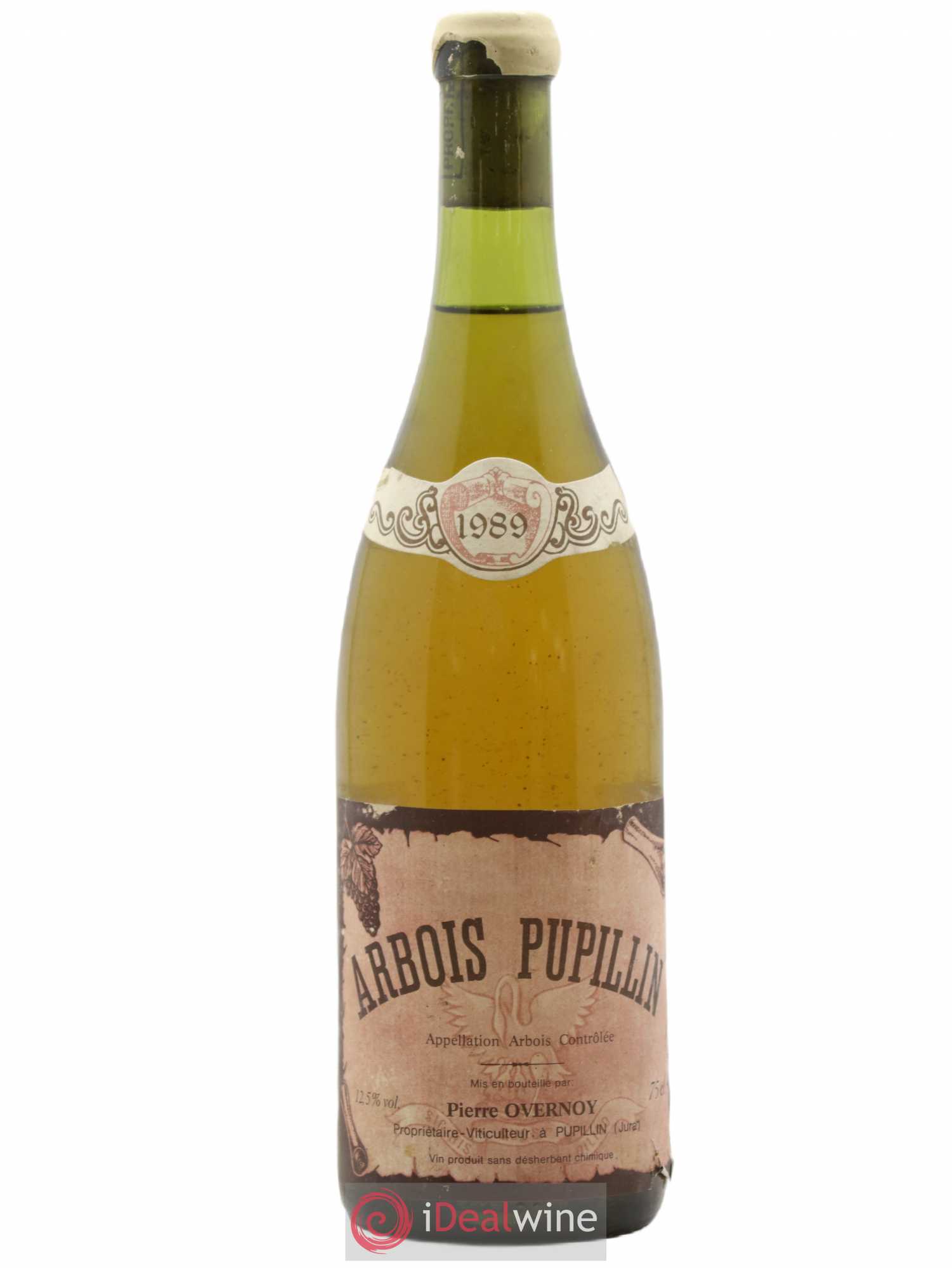Arbois-Pupillin Chardonnay (cire blanche) Overnoy-Houillon (Domaine) 1989 - Lot de 1 bouteille - 0