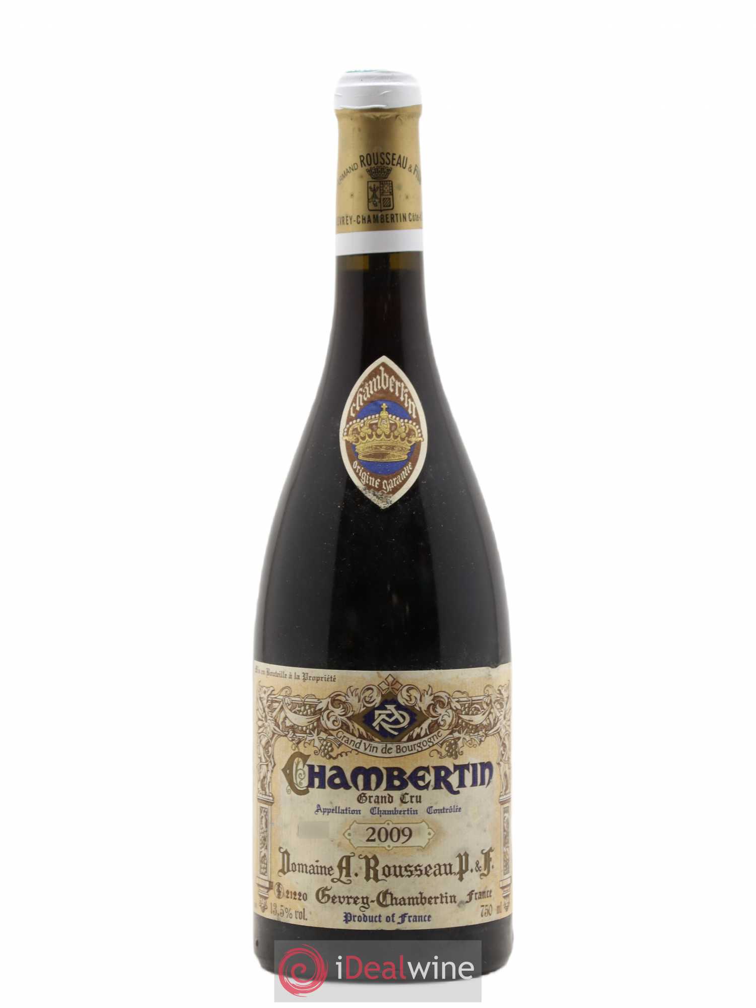 Chambertin Grand Cru Armand Rousseau (Domaine) 2009 - Lot de 1 bouteille - 0
