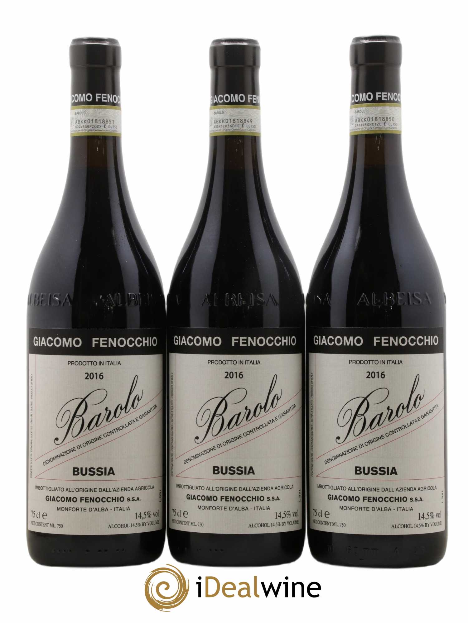 Barolo 2016 - Posten von 3 Flaschen - 0