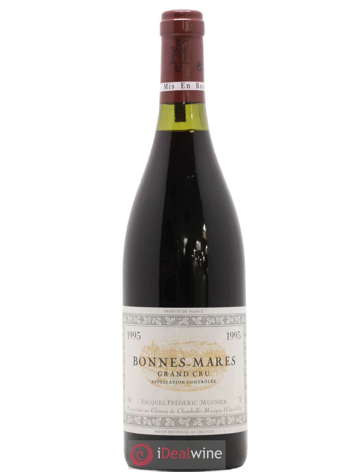 Bonnes-Mares Grand Cru Jacques-Frédéric Mugnier 1995 - Lot de 1 bouteille - 0