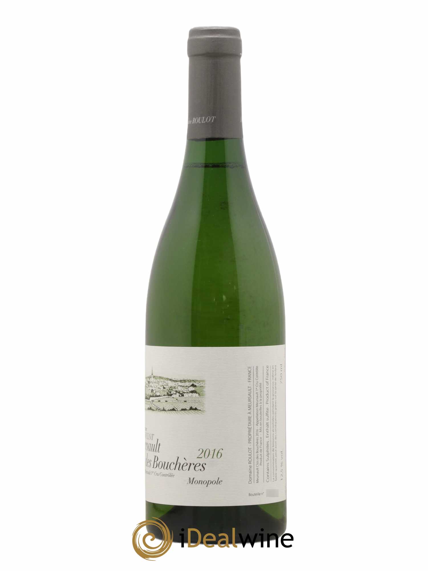 Meursault 1er Cru Les Bouchères Roulot (Domaine) 2016 - Lot de 1 bouteille - 1