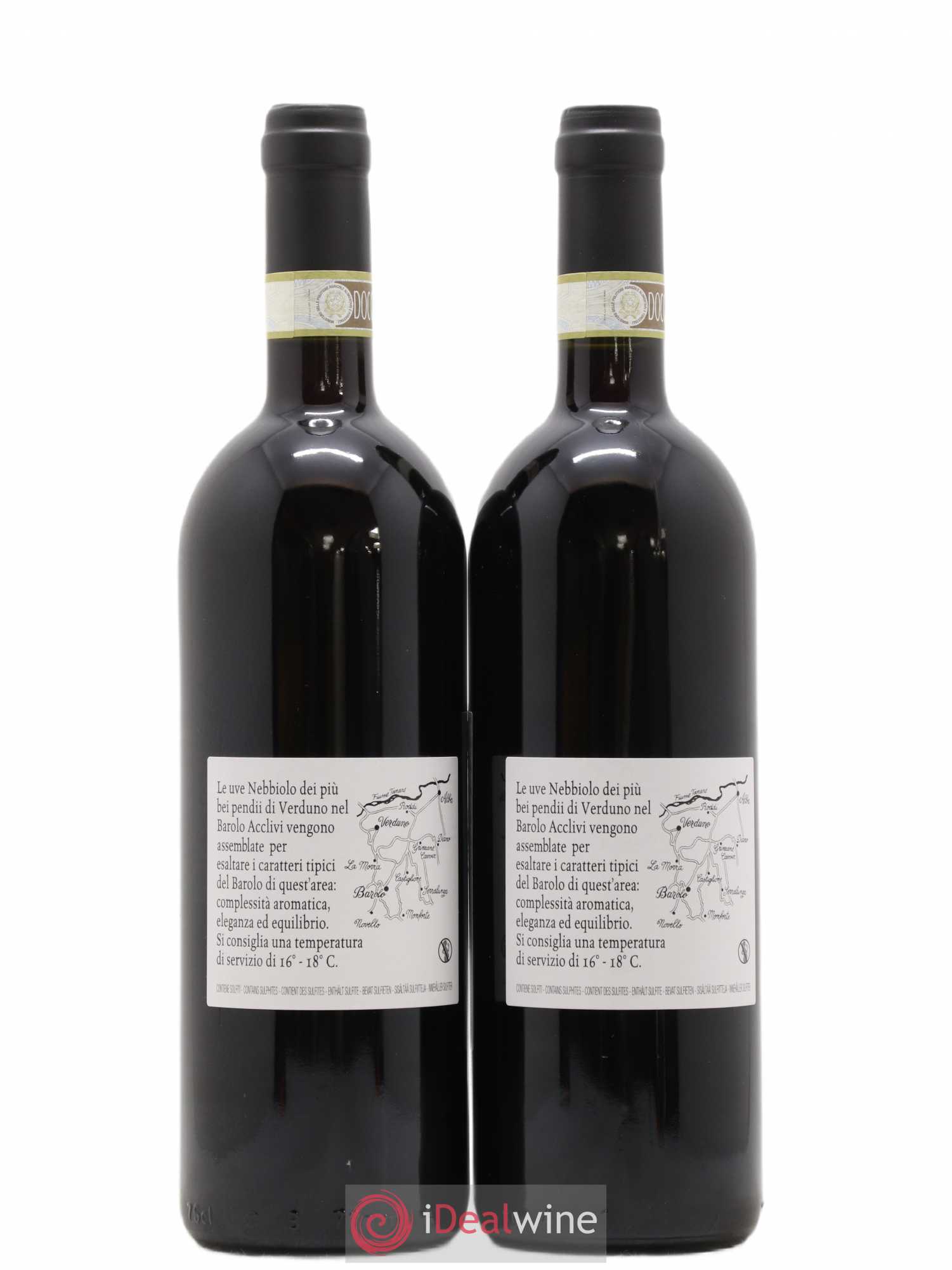 Barolo DOCG Acclivi Comm. Giovan Battista Burlotto 2017 - Lot de 2 bouteilles - 1