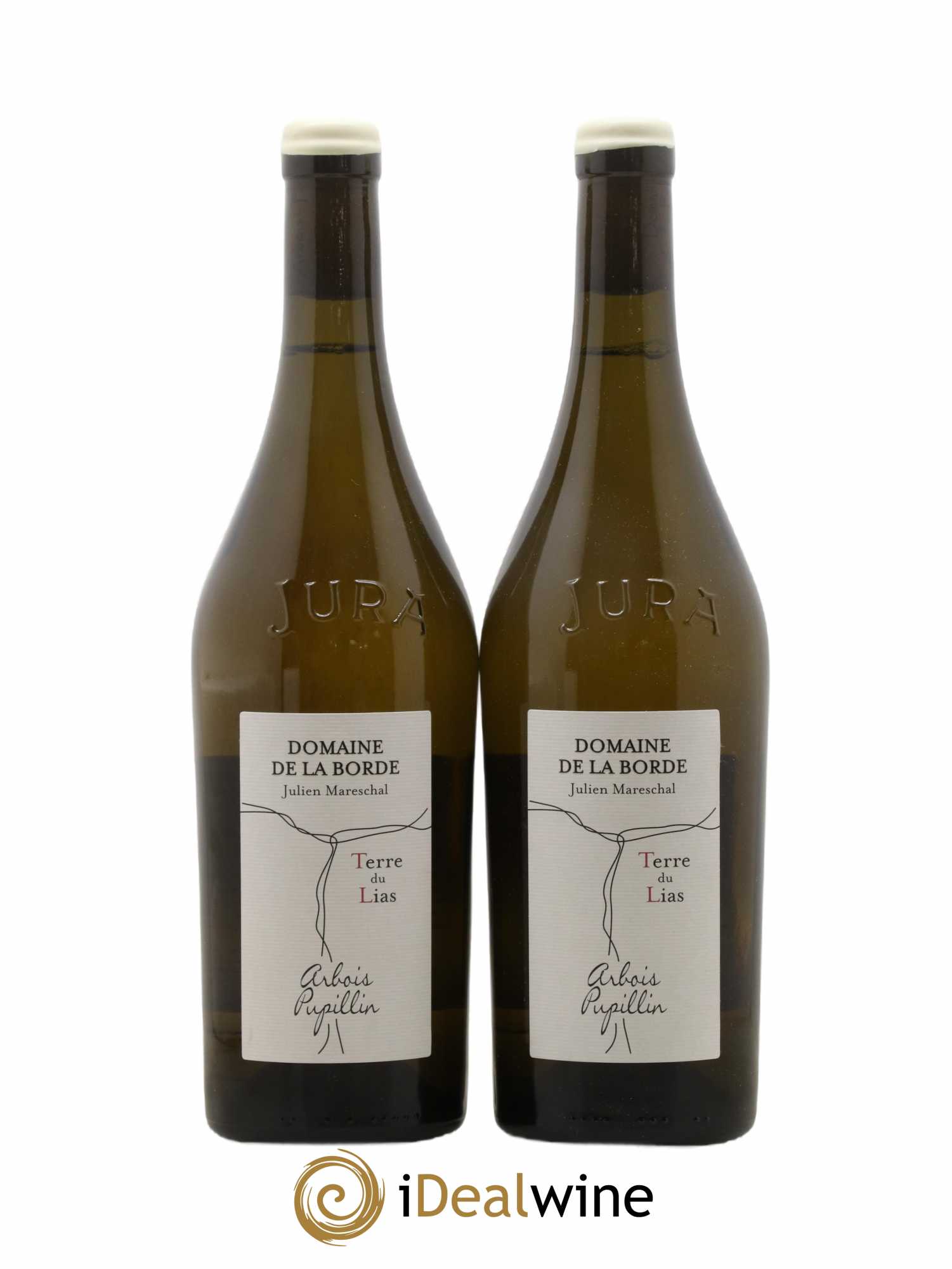 Arbois-Pupillin Chardonnay Terre du Lias Domaine de la Borde 2017 - Lot de 2 bouteilles - 0