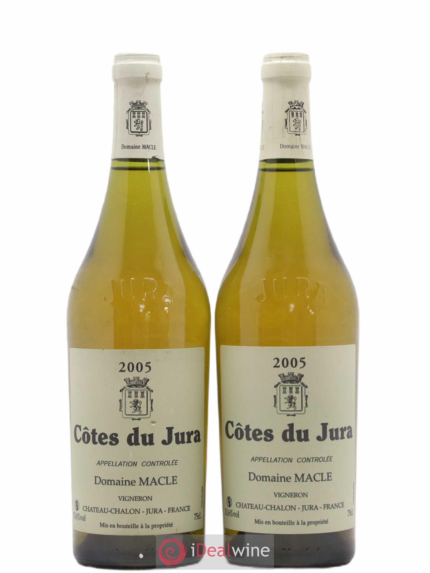 Côtes du Jura Jean Macle 2005 - Lot de 2 bouteilles - 0