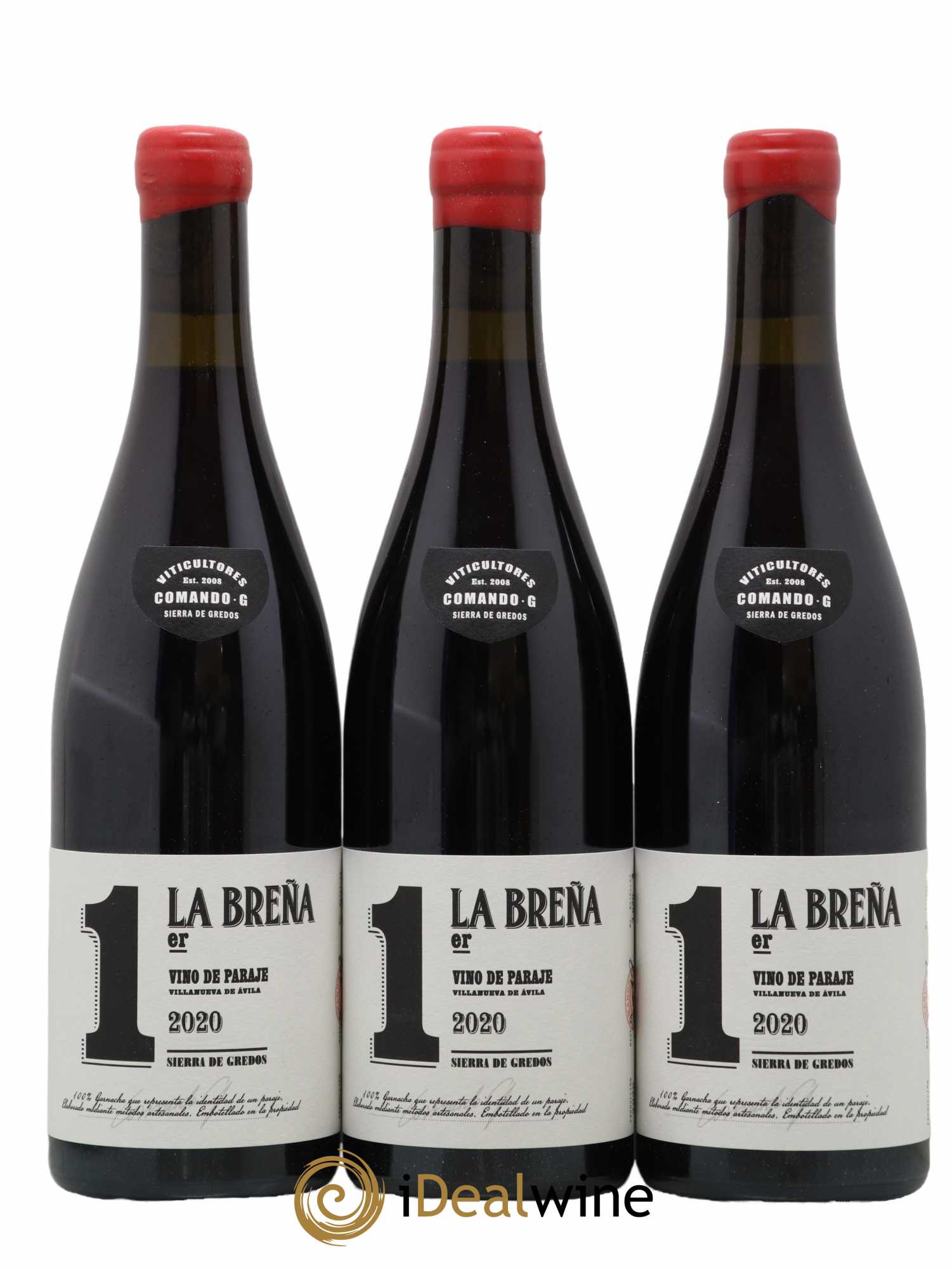 Vinos de Madrid DO Comando G La Breña Primer 2020 - Lot of 3 bottles - 0