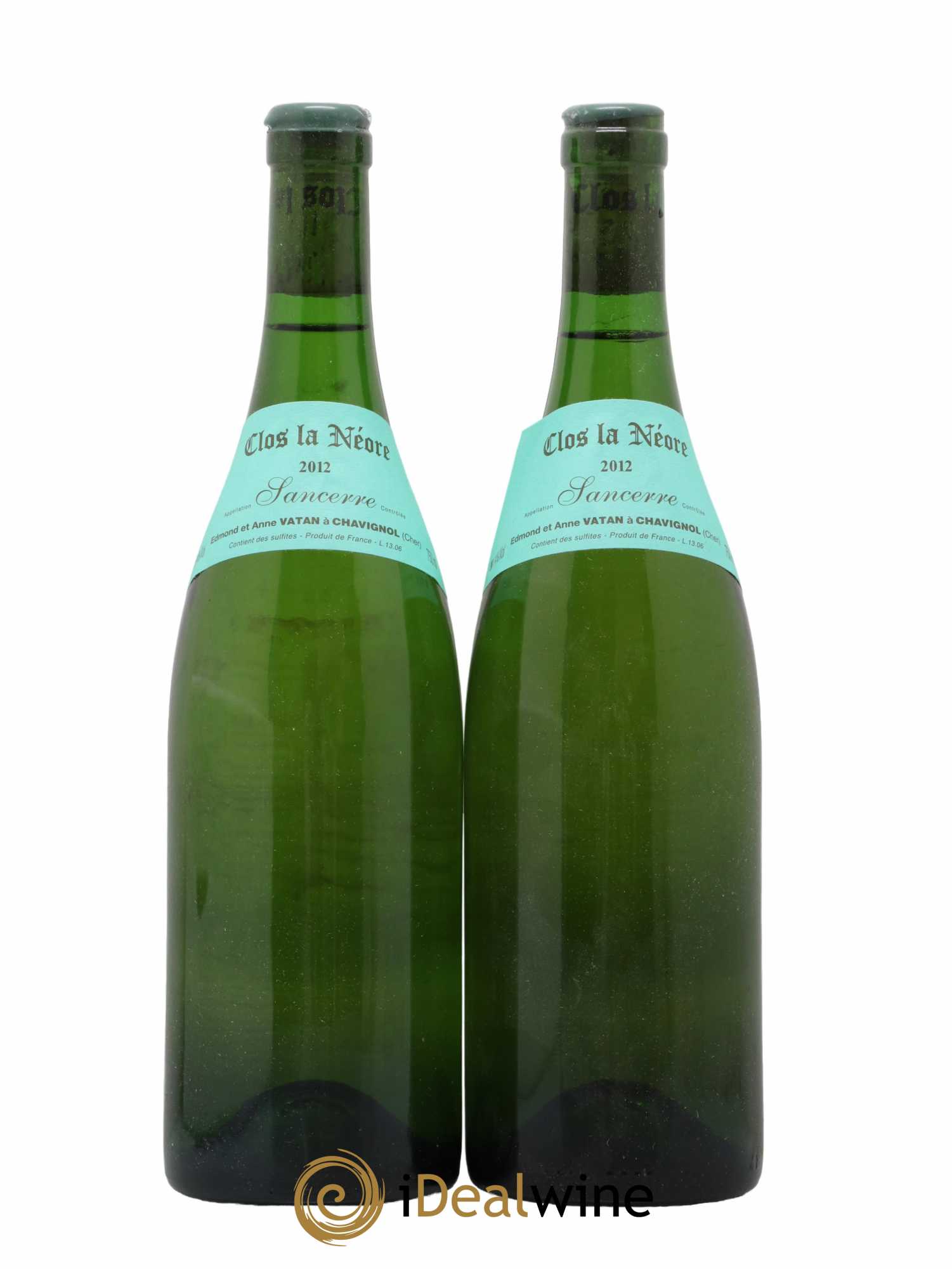 Sancerre Clos la Neore Edmond Vatan 2012 - Lot de 2 bouteilles - 0