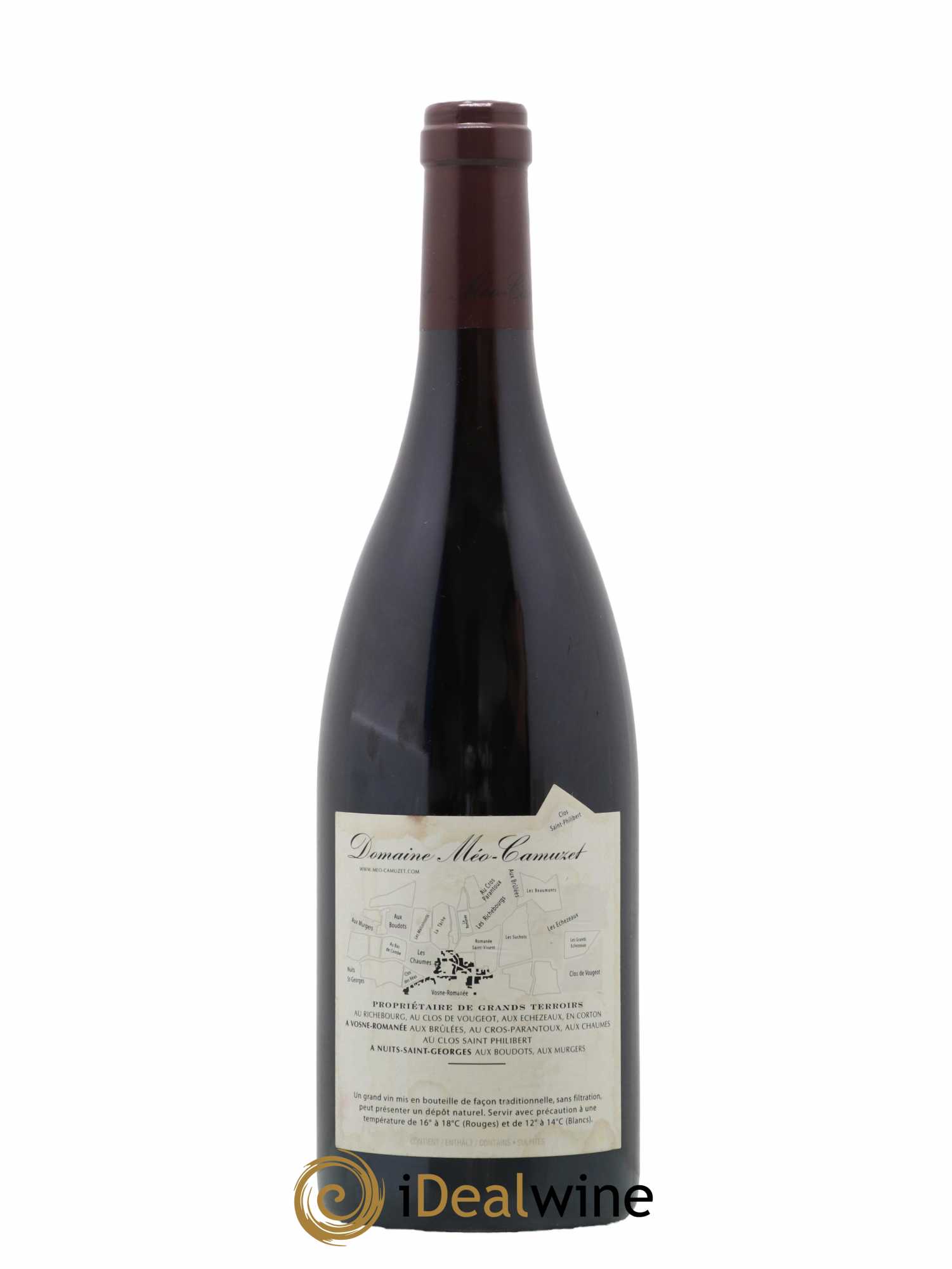 Echezeaux Grand Cru Les Rouges du Bas Méo-Camuzet (Domaine) 2004 - Lot of 1 bottle - 1