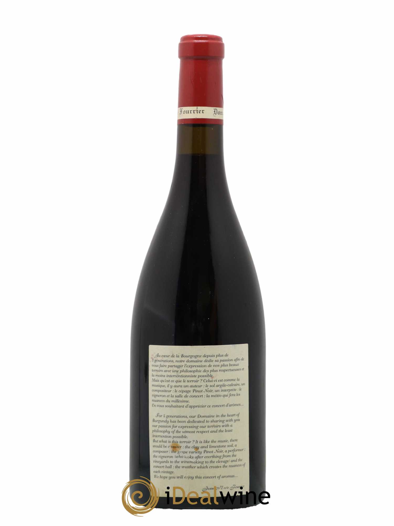 Griotte-Chambertin Grand Cru Vieille Vigne Fourrier (Domaine) 2003 - Lot de 1 bouteille - 1