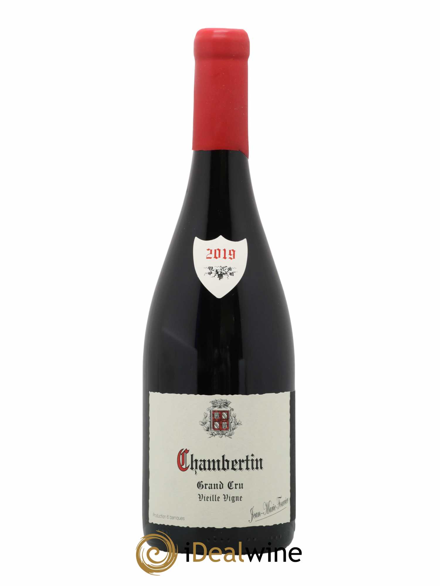 Chambertin Grand Cru Vieille Vigne Fourrier (Domaine) 2019 - Lot de 1 bouteille - 0