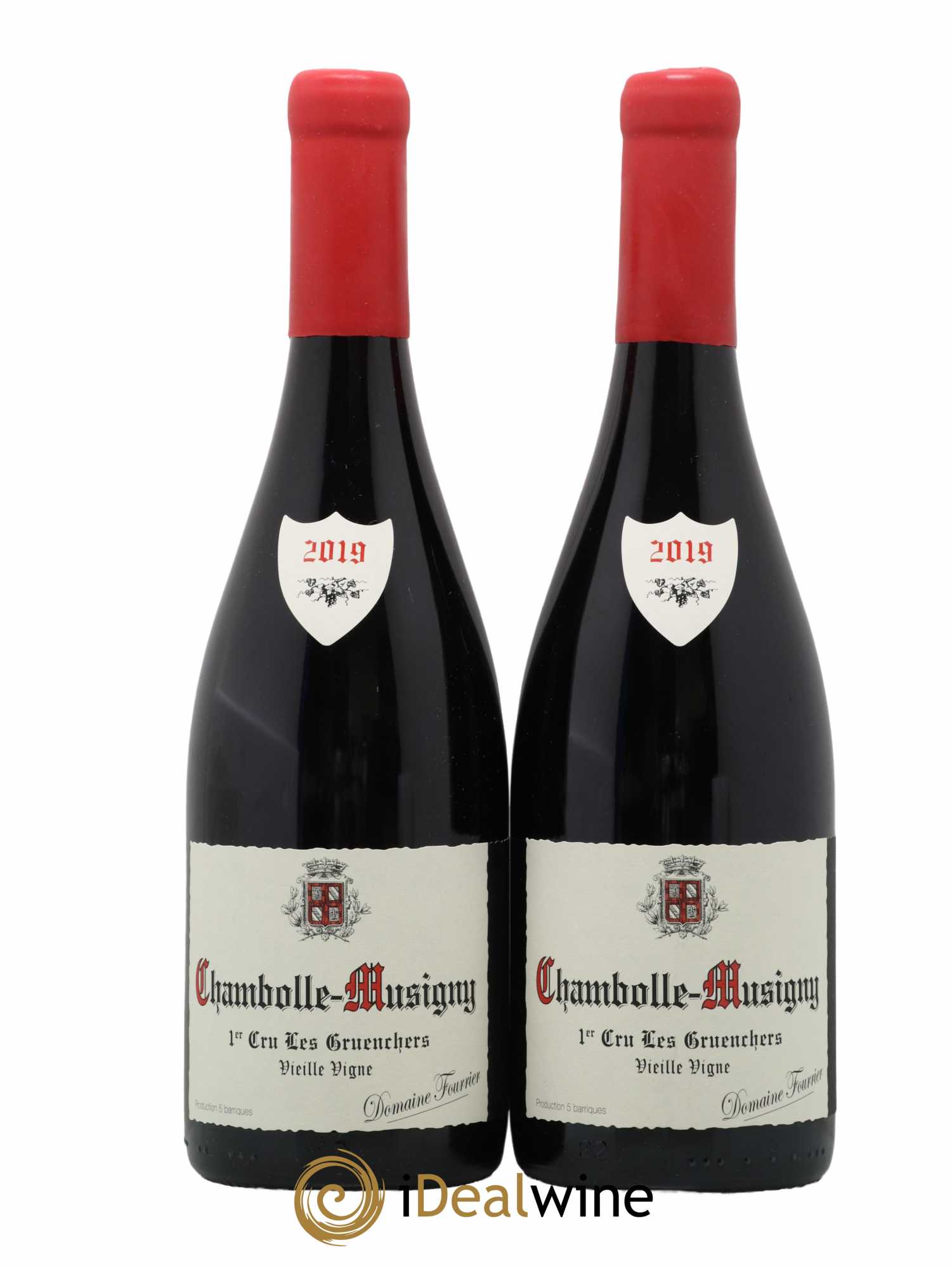 Chambolle-Musigny 1er Cru Les Gruenchers Vieille Vigne Fourrier (Domaine) 2019 - Lot of 2 bottles - 0