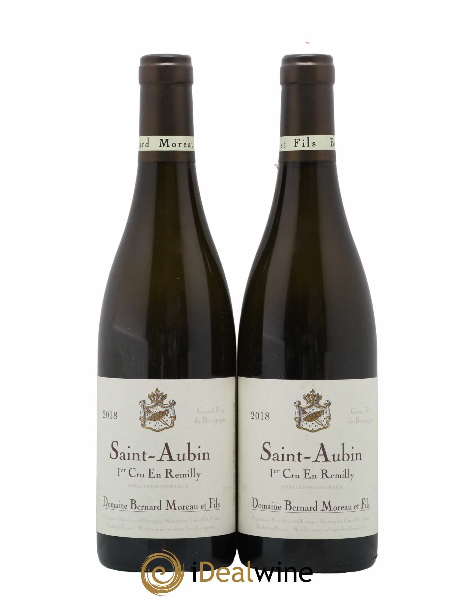 Saint-Aubin En Rémilly Domaine Moreau 2018 - Lot de 2 bouteilles - 0