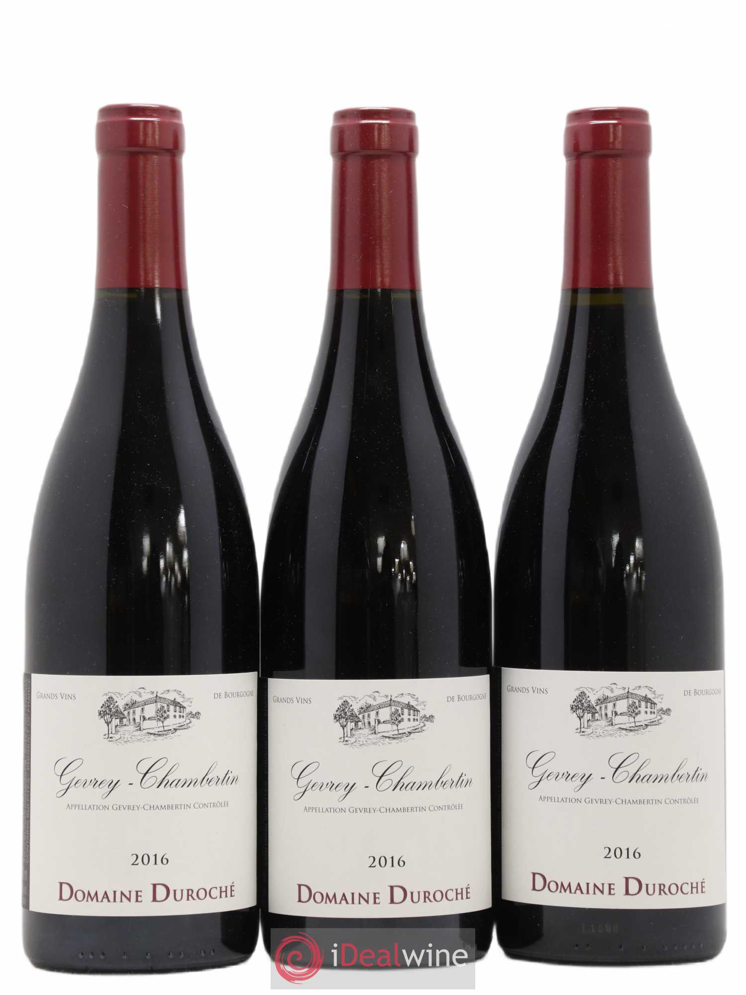 Gevrey-Chambertin Duroché 2016 - Lot de 3 bouteilles - 0