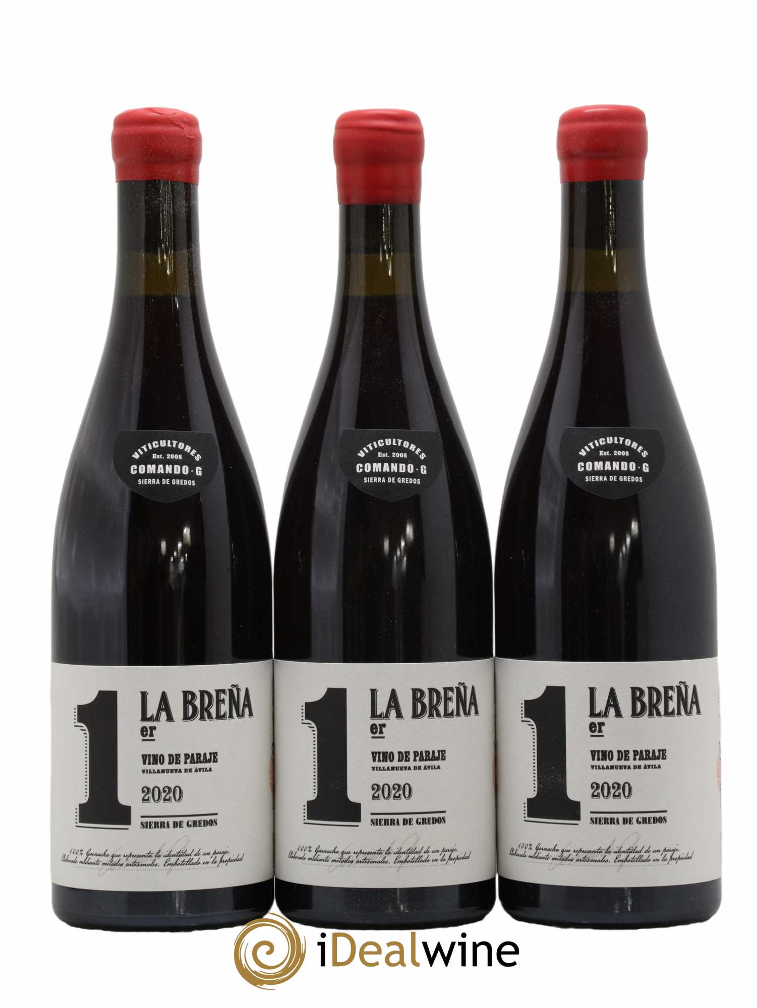 Vinos de Madrid DO Comando G La Breña Primer 2020 - Lot de 3 bouteilles - 0