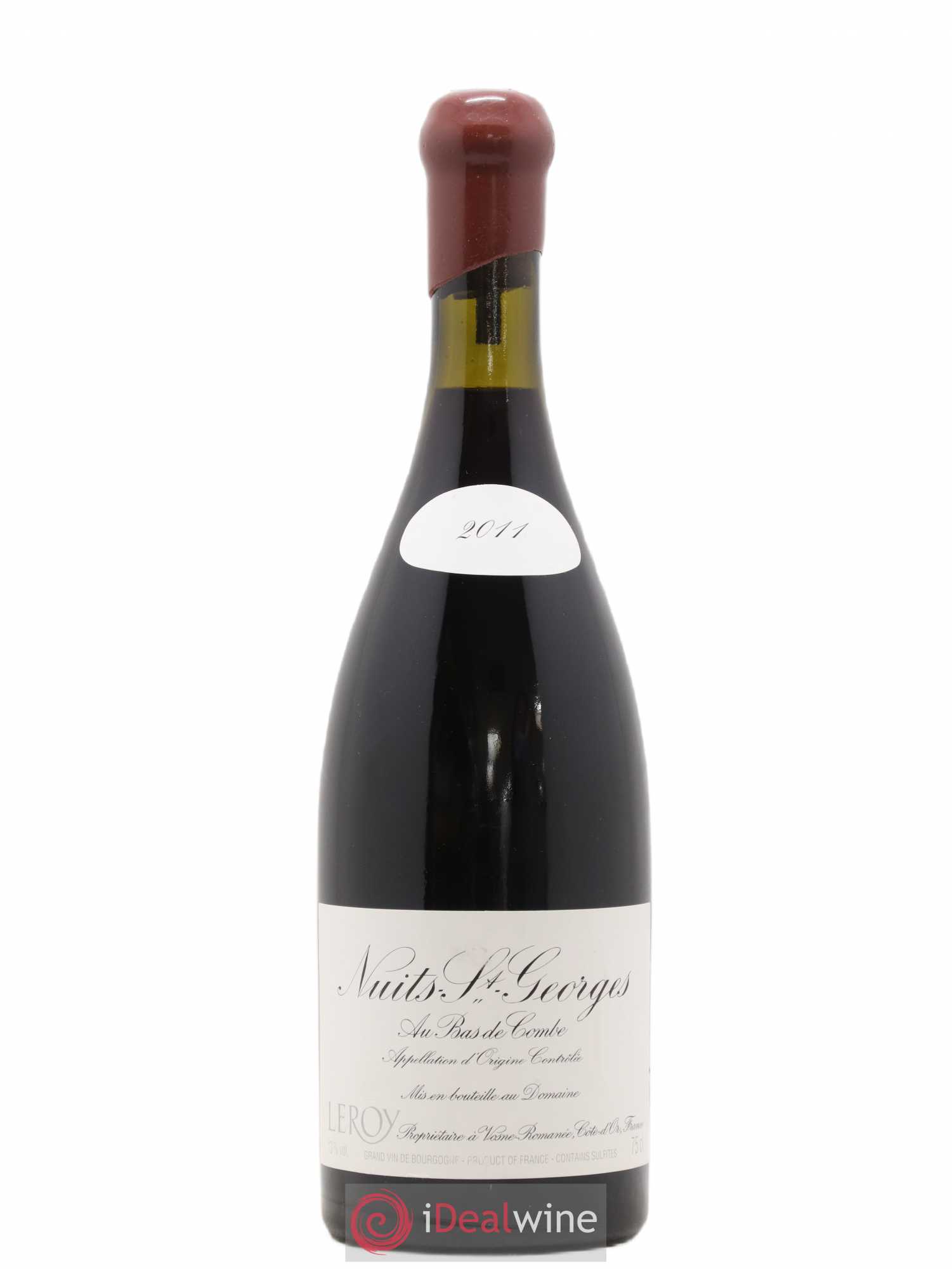 Nuits-Saint-Georges Bas de Combes Leroy (Domaine) 2011 - Lot de 1 bouteille - 0