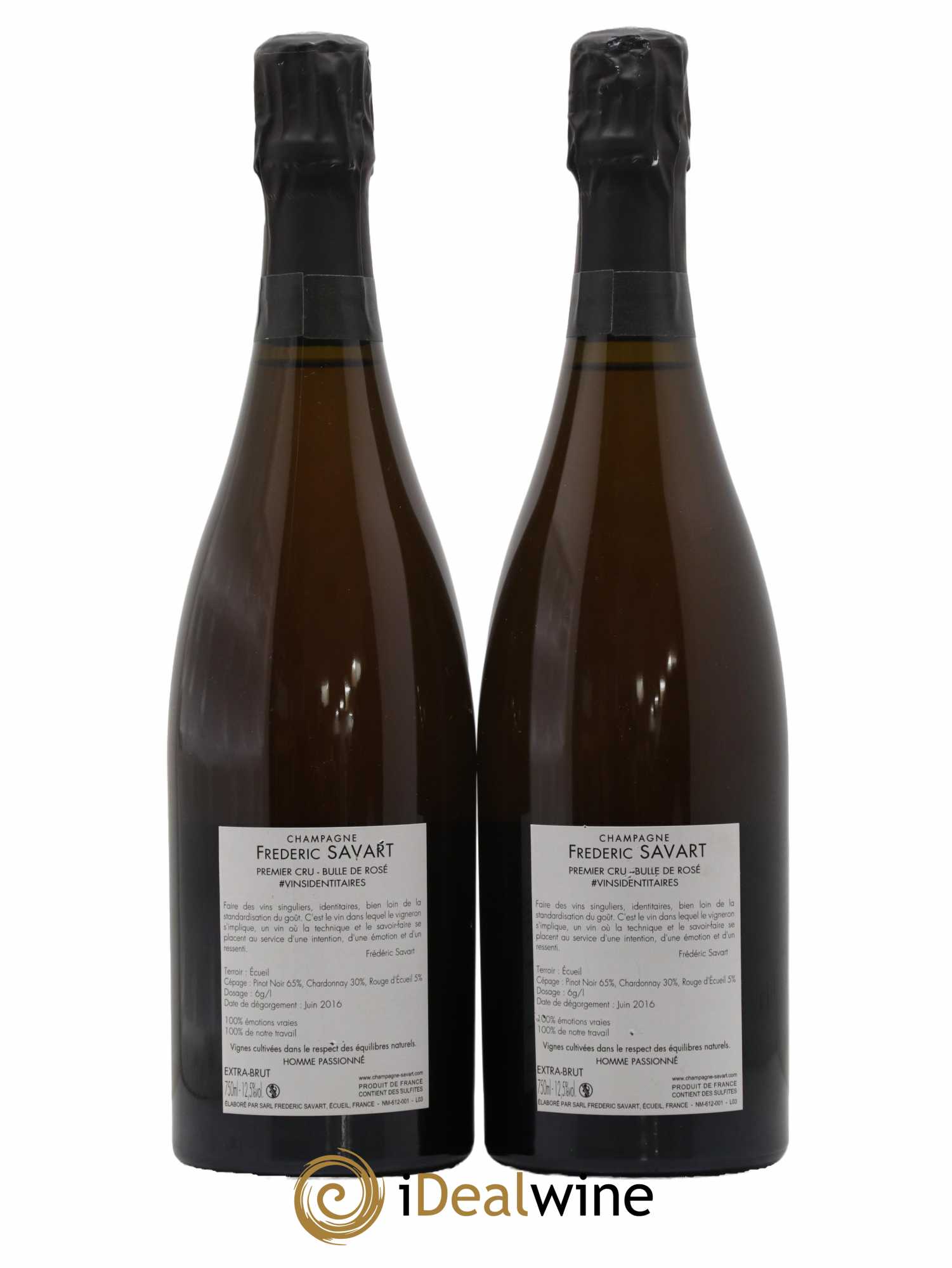 Bulle de Rosé Extra-Brut Savart - Lot de 2 bouteilles - 1