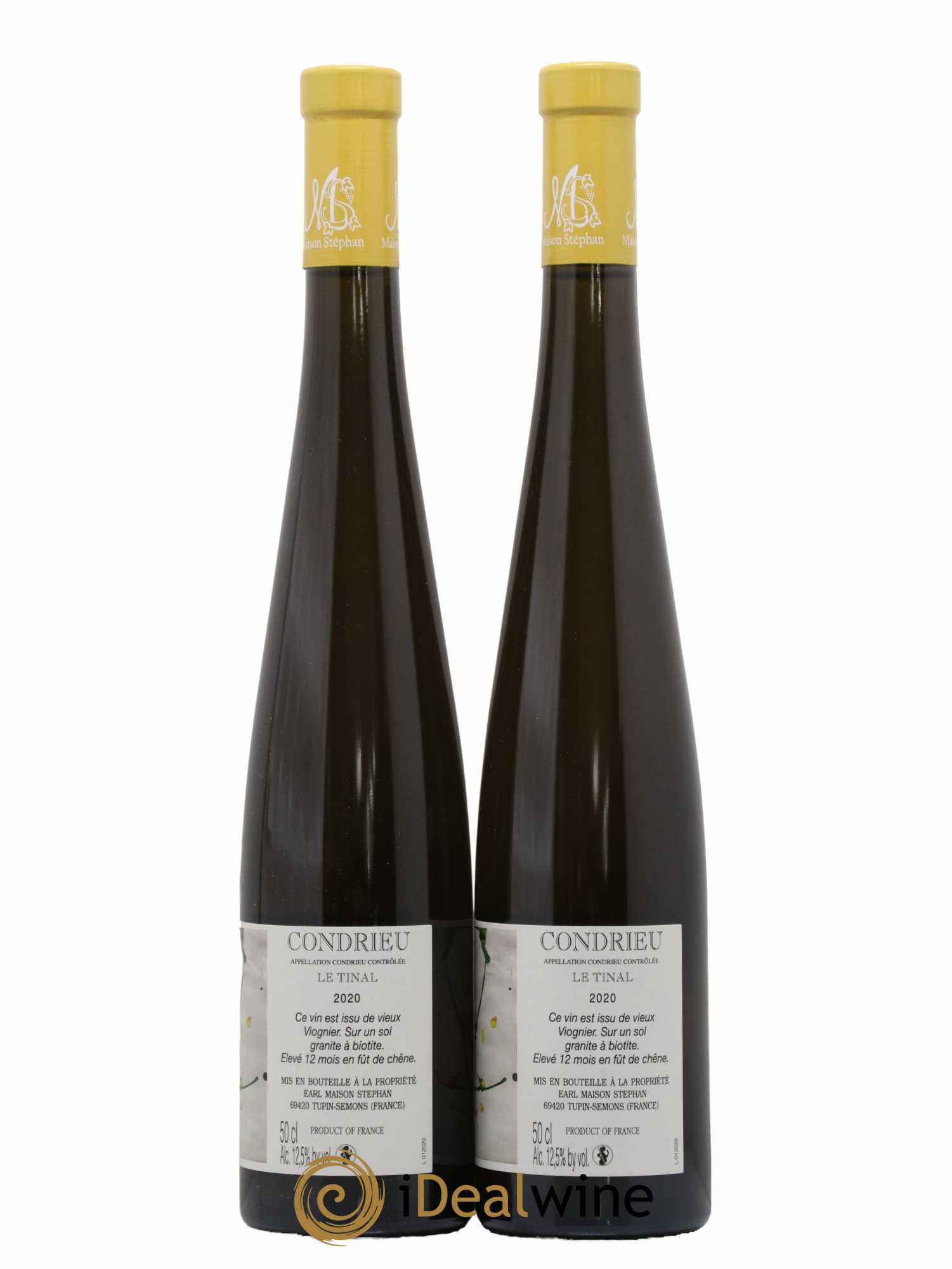 Condrieu Le Tinal Jean-Michel Stephan 50Cl 2020 - Lot de 2 bouteilles - 1