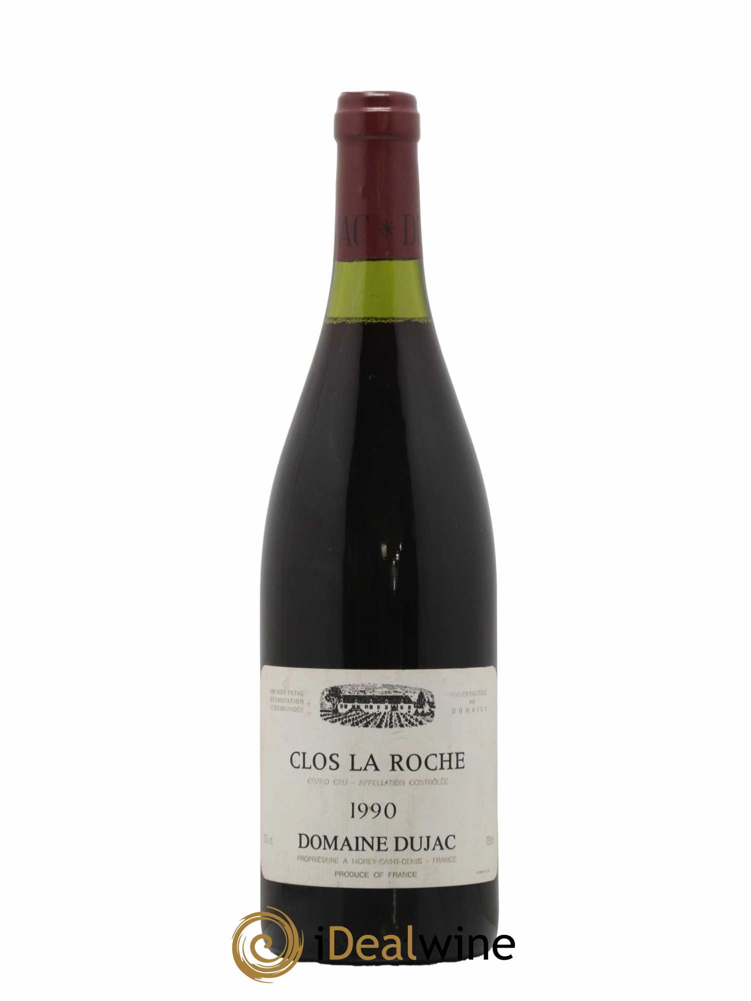Clos de la Roche Grand Cru Dujac (Domaine) 1990 - Lot de 1 bouteille - 0