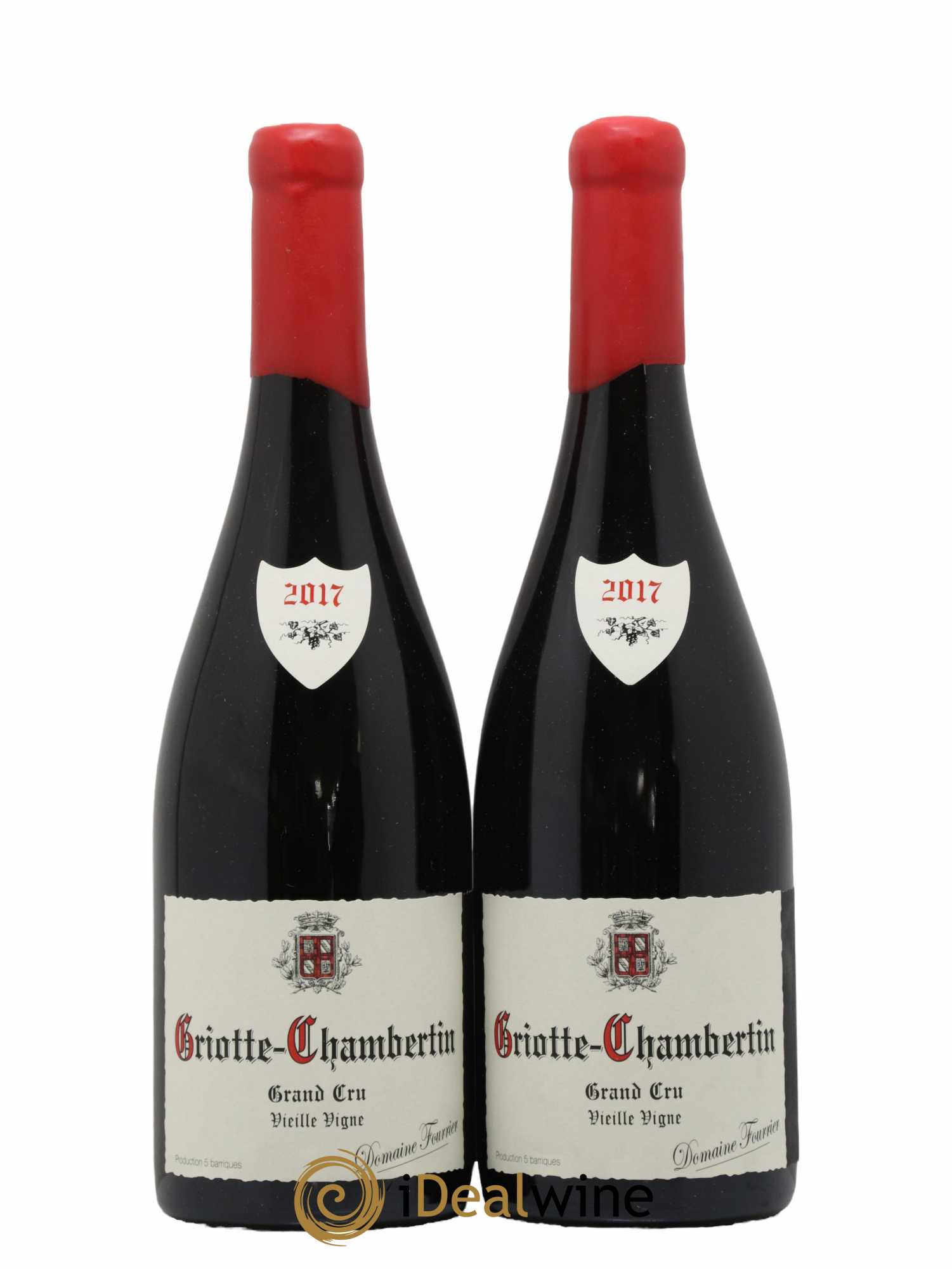 Griotte-Chambertin Grand Cru Vieille Vigne Fourrier (Domaine) 2017 - Lot de 2 bouteilles - 0