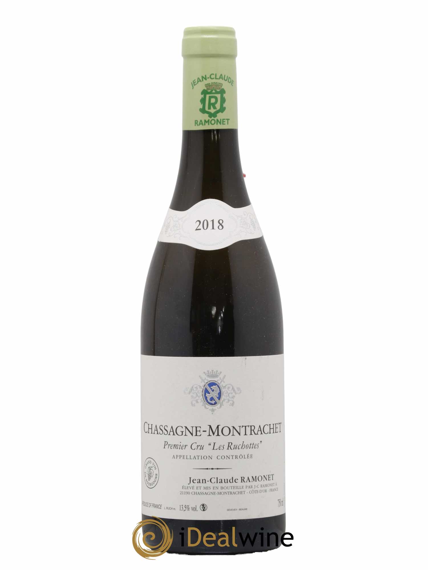 Chassagne-Montrachet 1er Cru Les Ruchottes Ramonet (Domaine) 2018 - Lot de 1 bouteille - 0