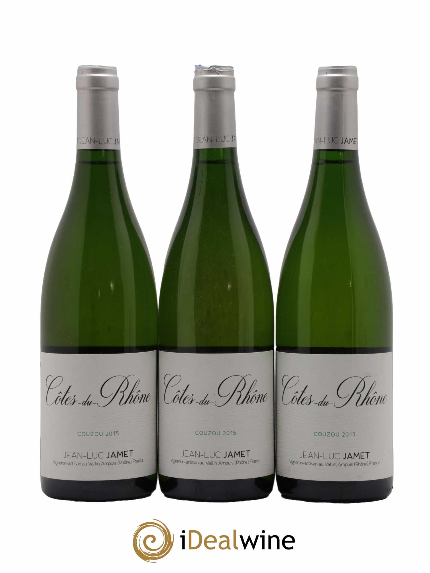 Côtes-du-Rhône Couzou Jean-Luc Jamet 2015 - Lot de 3 bouteilles - 0