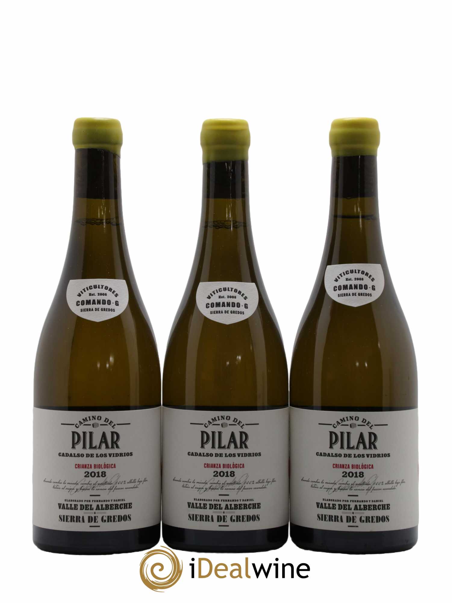 Vinos de Madrid DO Comando G Camino Del Pilar 50cl 2018 - Lot de 3 bouteilles - 0