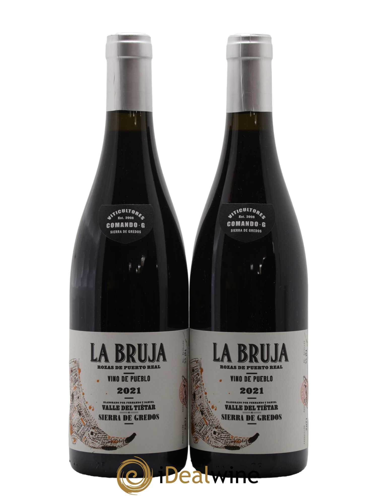 Vinos de Madrid DO Comando G La Bruja de Rozas 2021 - Lot de 2 bouteilles - 0