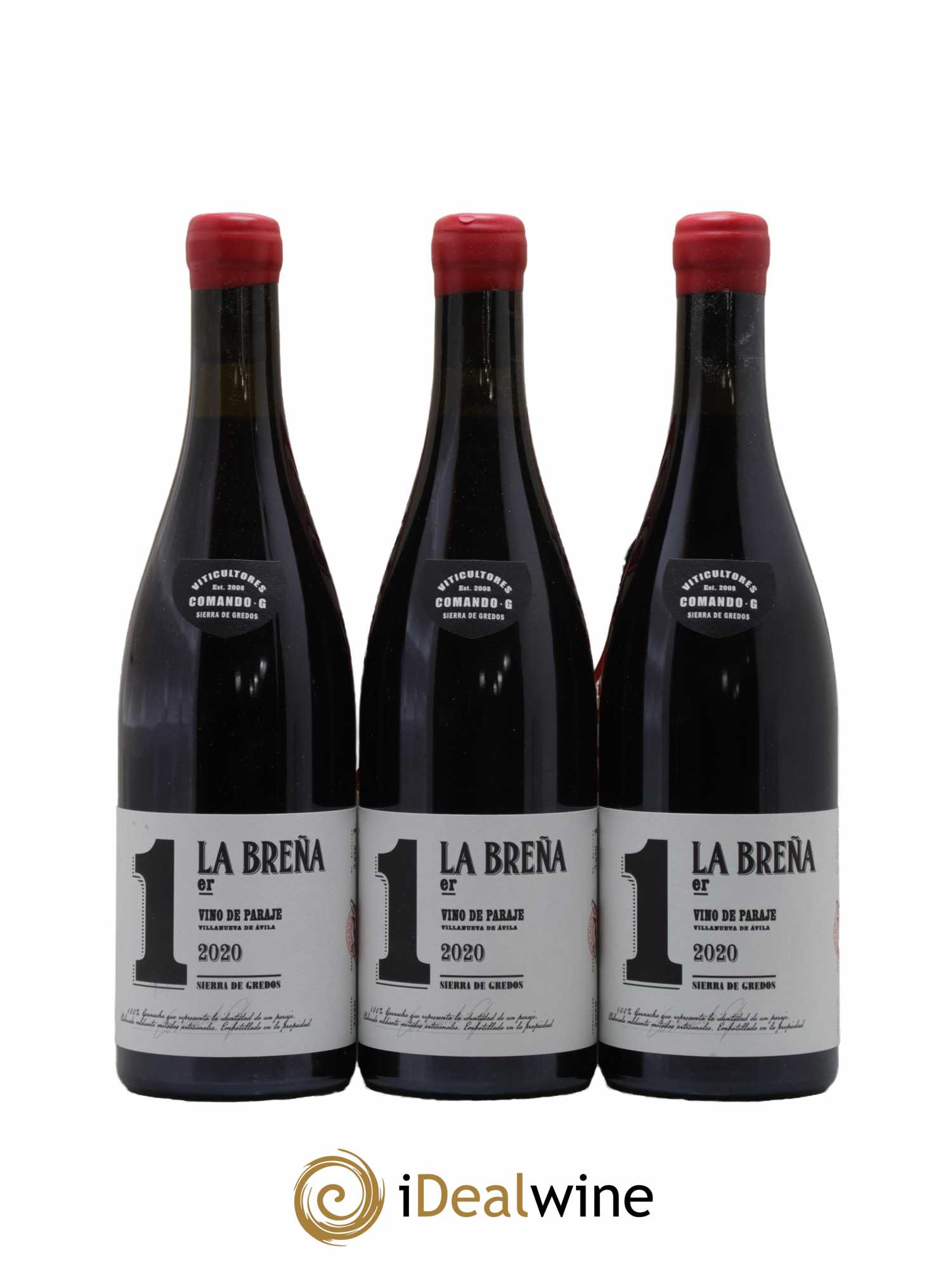Vinos de Madrid DO Comando G La Breña Primer 2020 - Lot de 3 bouteilles - 0