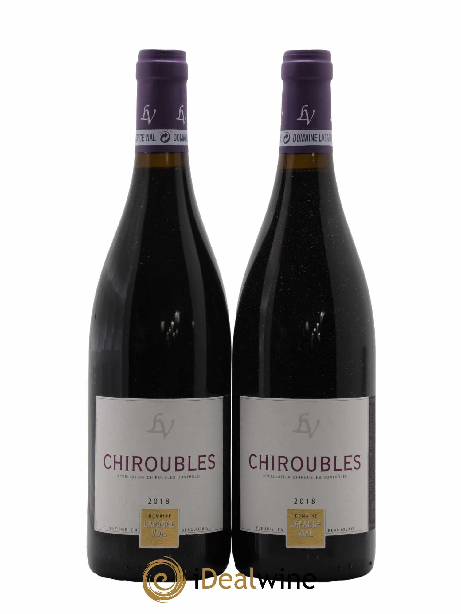 Chiroubles Domaine Lafarge Vial 2018 - Lot de 2 bouteilles - 0