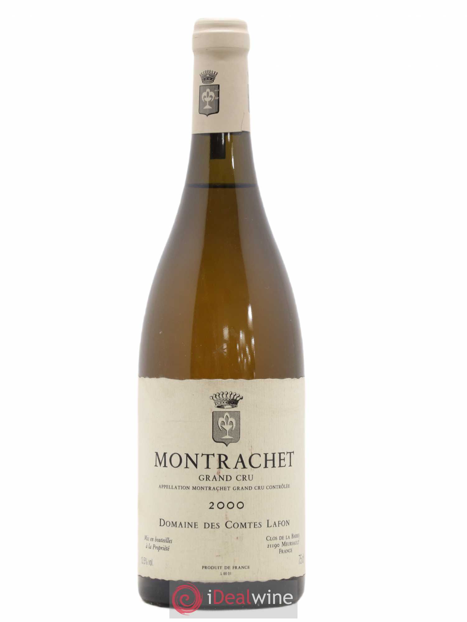Montrachet Grand Cru Comtes Lafon (Domaine des) 2000 - Lot de 1 bouteille - 0