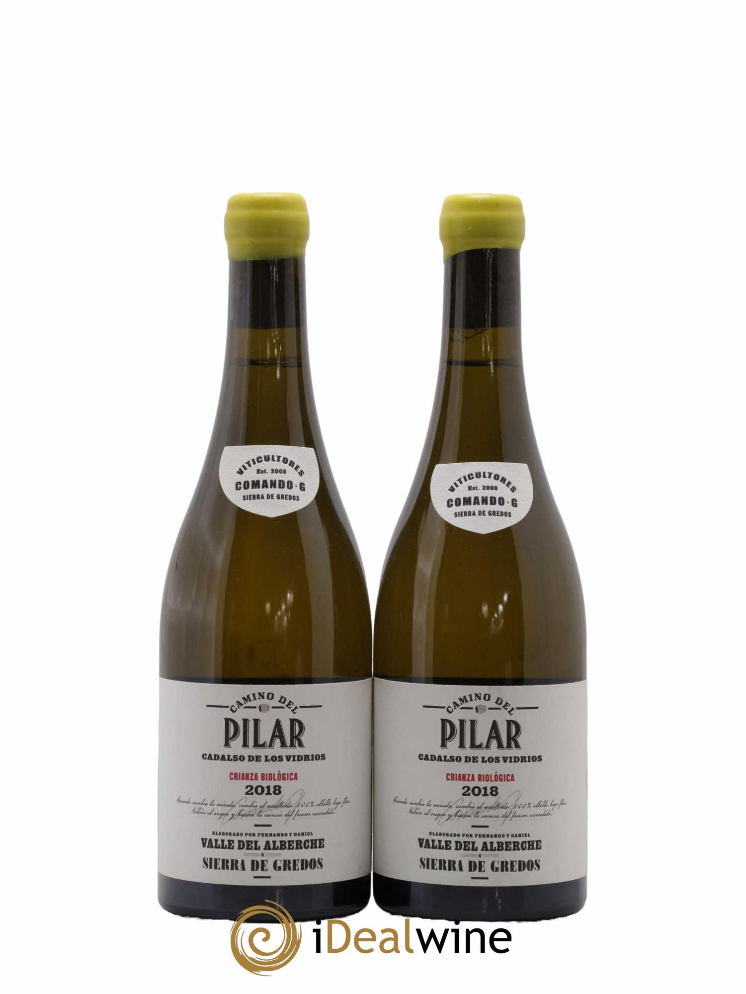 Vinos de Madrid DO Comando G Camino Del Pilar 50cl 2018 - Lot de 2 bouteilles - 0