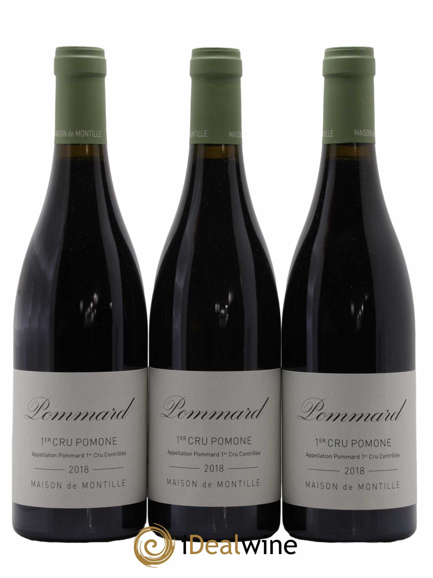 Pommard 1er Cru Pomone Domaine De Montille 2018 - Lot de 3 bouteilles - 0